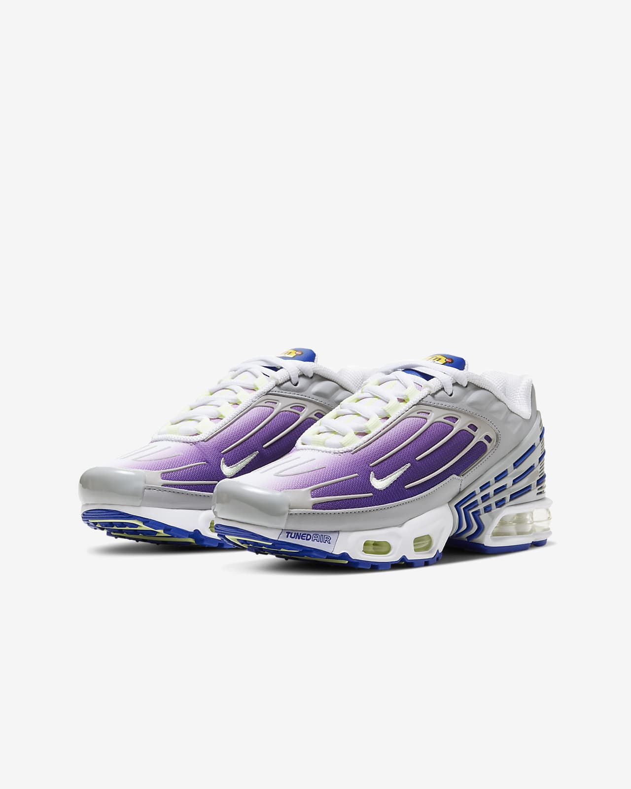 nike air max plus blu