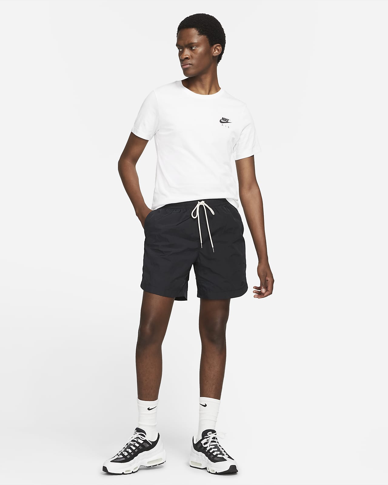 Unlined Woven Flow Track Shorts. Nike 