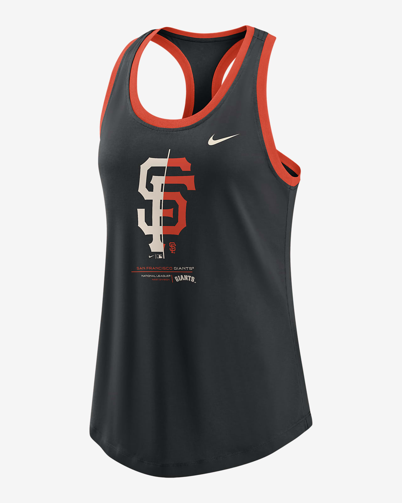 junto a baño Promesa Camiseta de tirantes con espalda deportiva para mujer Nike Team Tech (MLB  San Francisco Giants). Nike.com