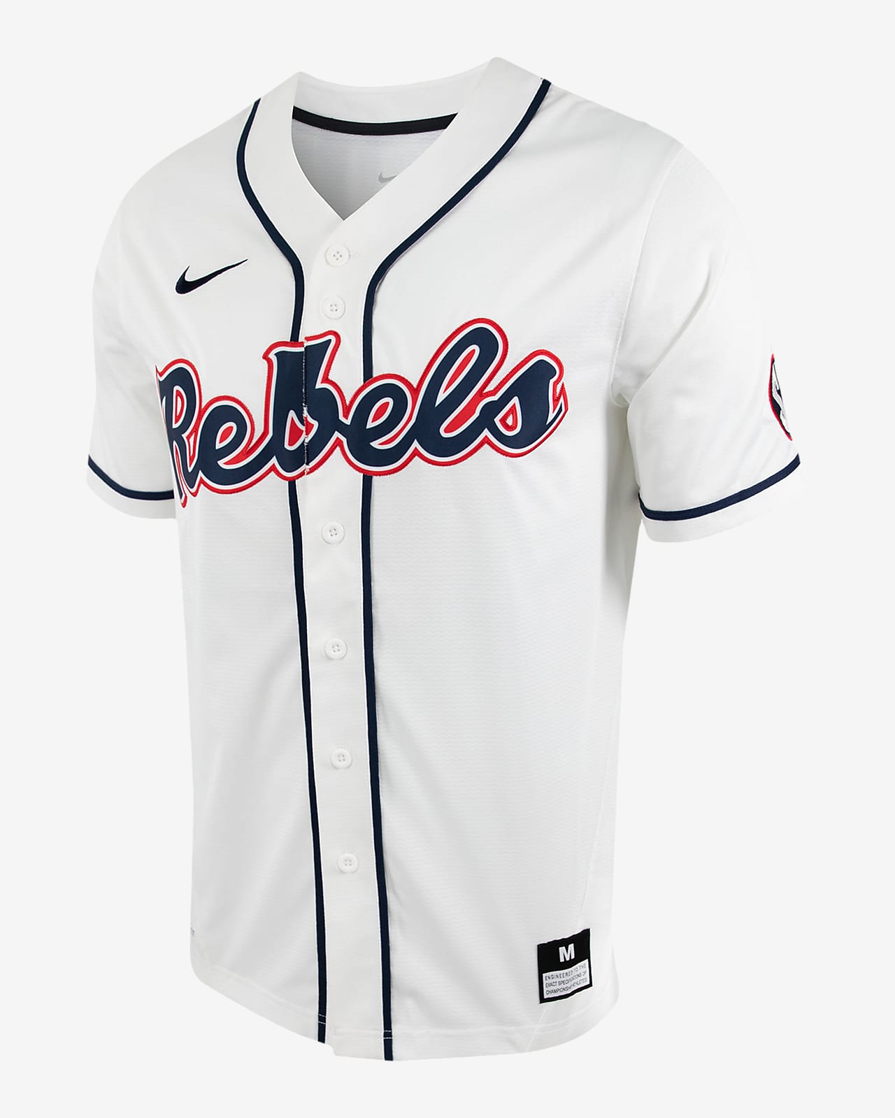 Ole Miss Rebels Men's Dri-FIT College Replica Baseball Jersey. Nike.com