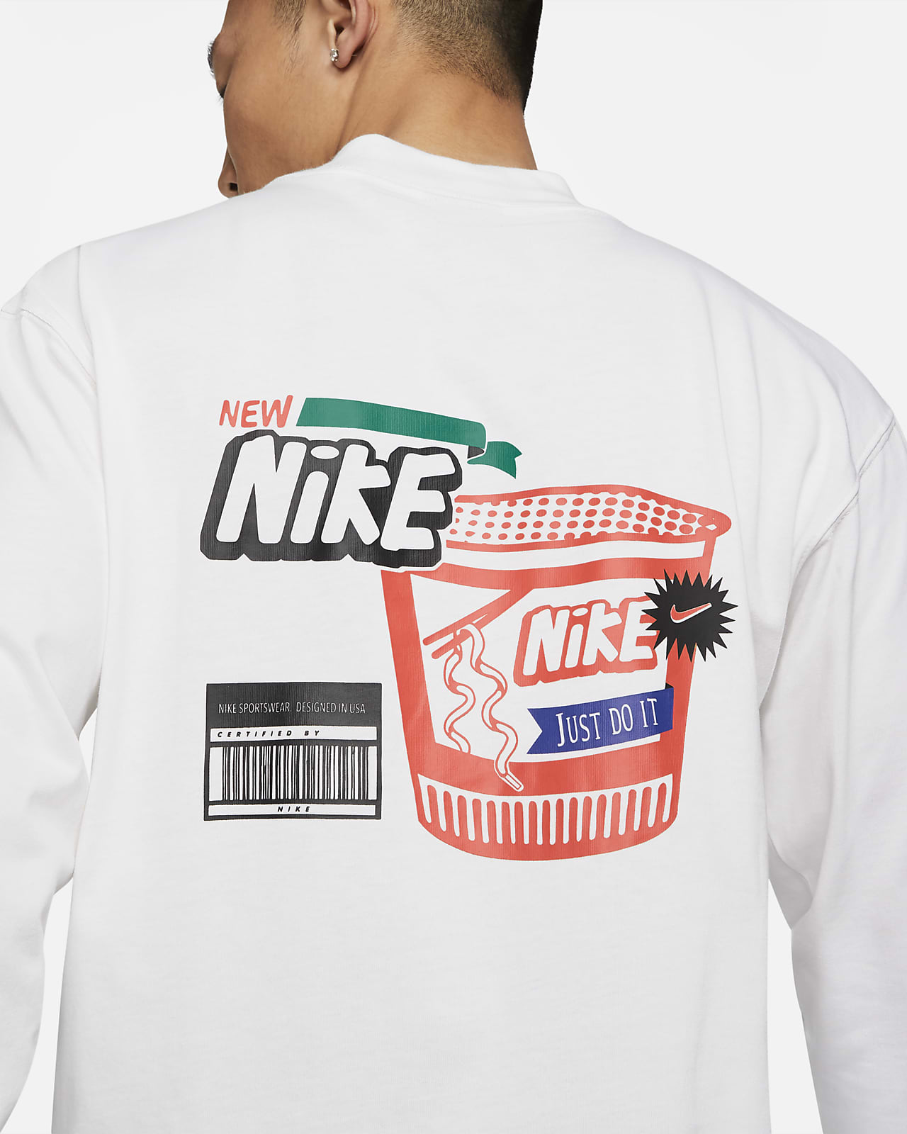 Nike公式 ナイキ スポーツウェア メンズ ロングスリーブ モック ネック Tシャツ オンラインストア 通販サイト