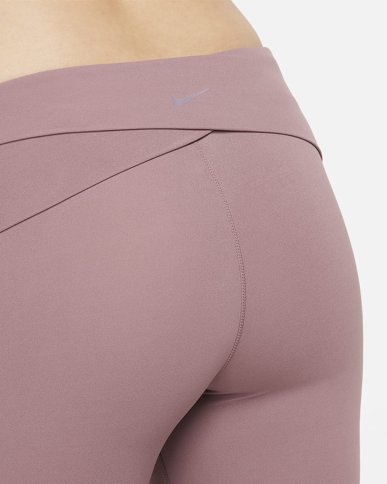 Nike Zenvy (M) 女款輕柔支撐型高腰九分內搭褲(孕婦系列)。Nike TW
