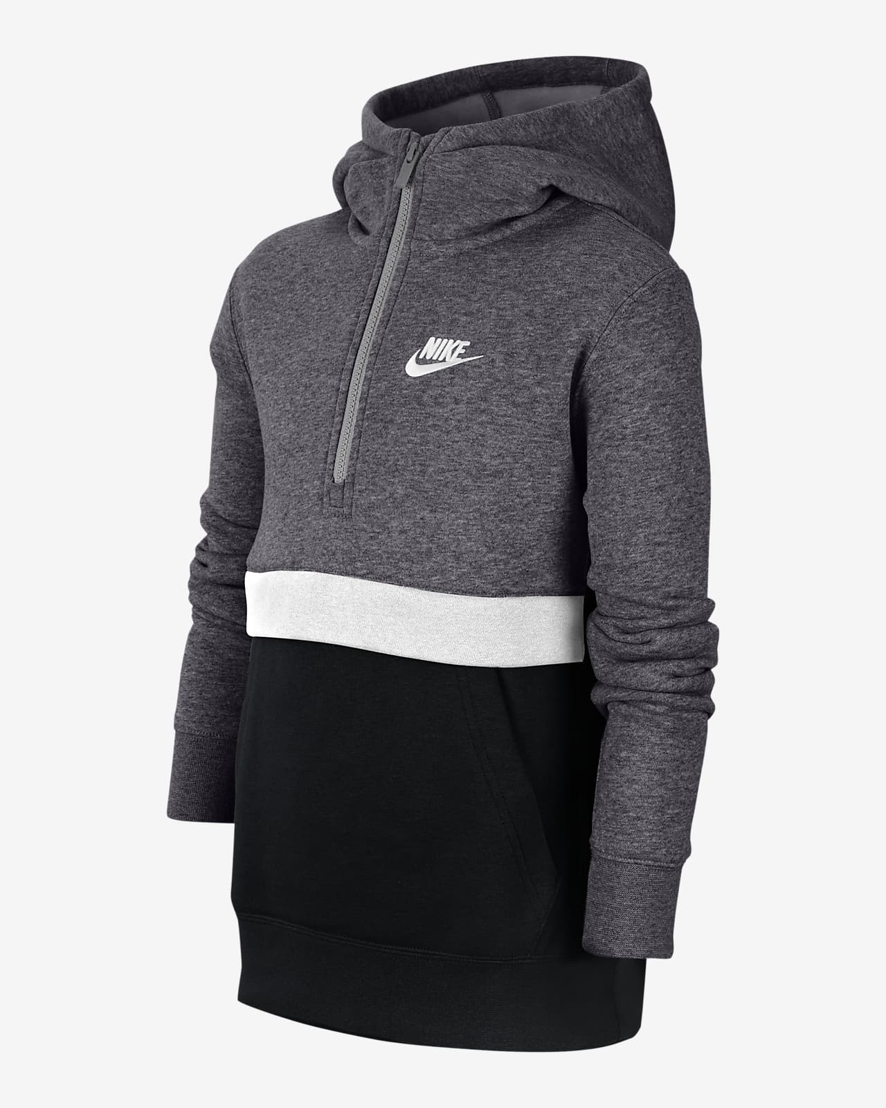 black zip up nike jacket