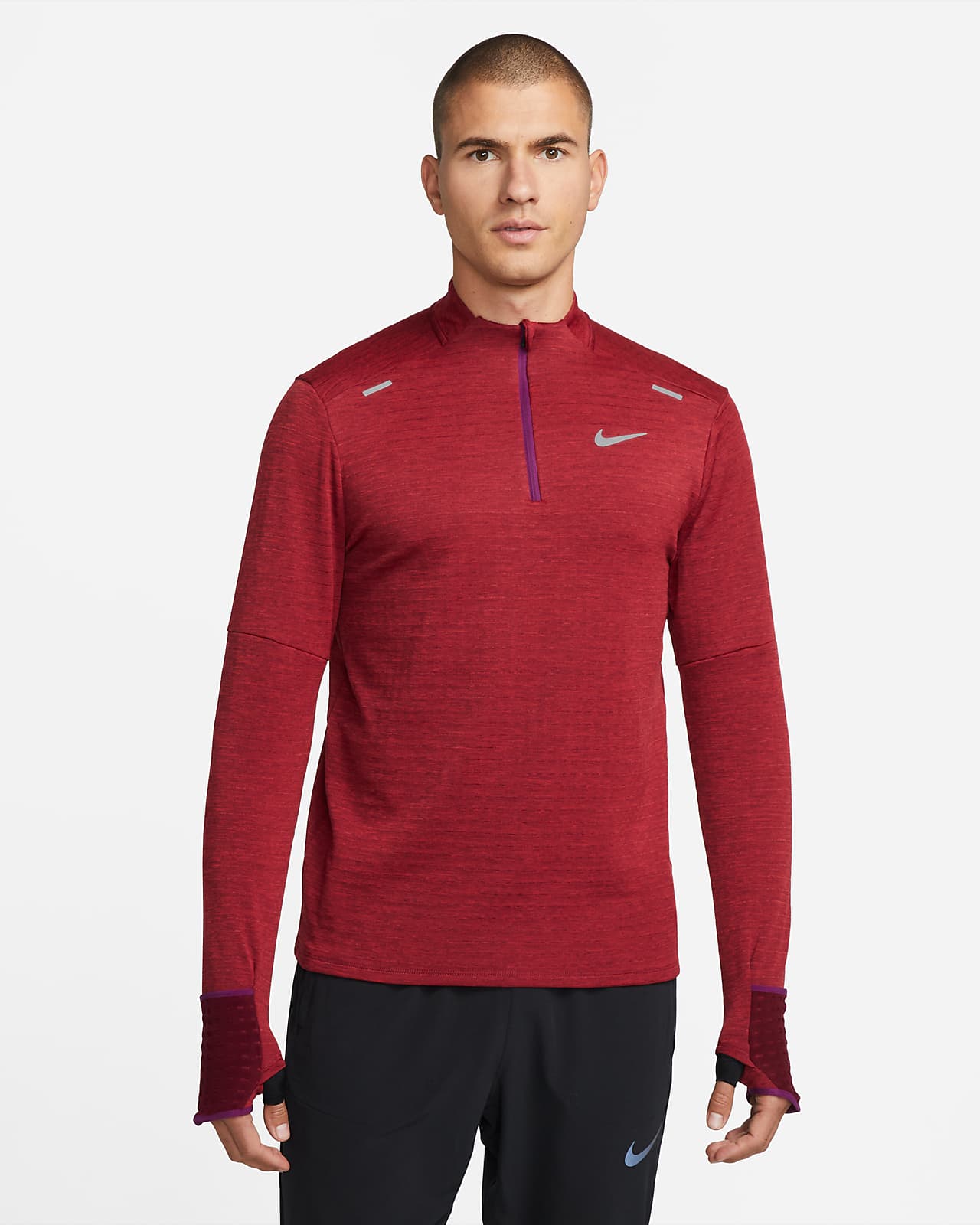 Nike Therma-FIT Repel Men's 1/4-Zip Running Top. Nike PT