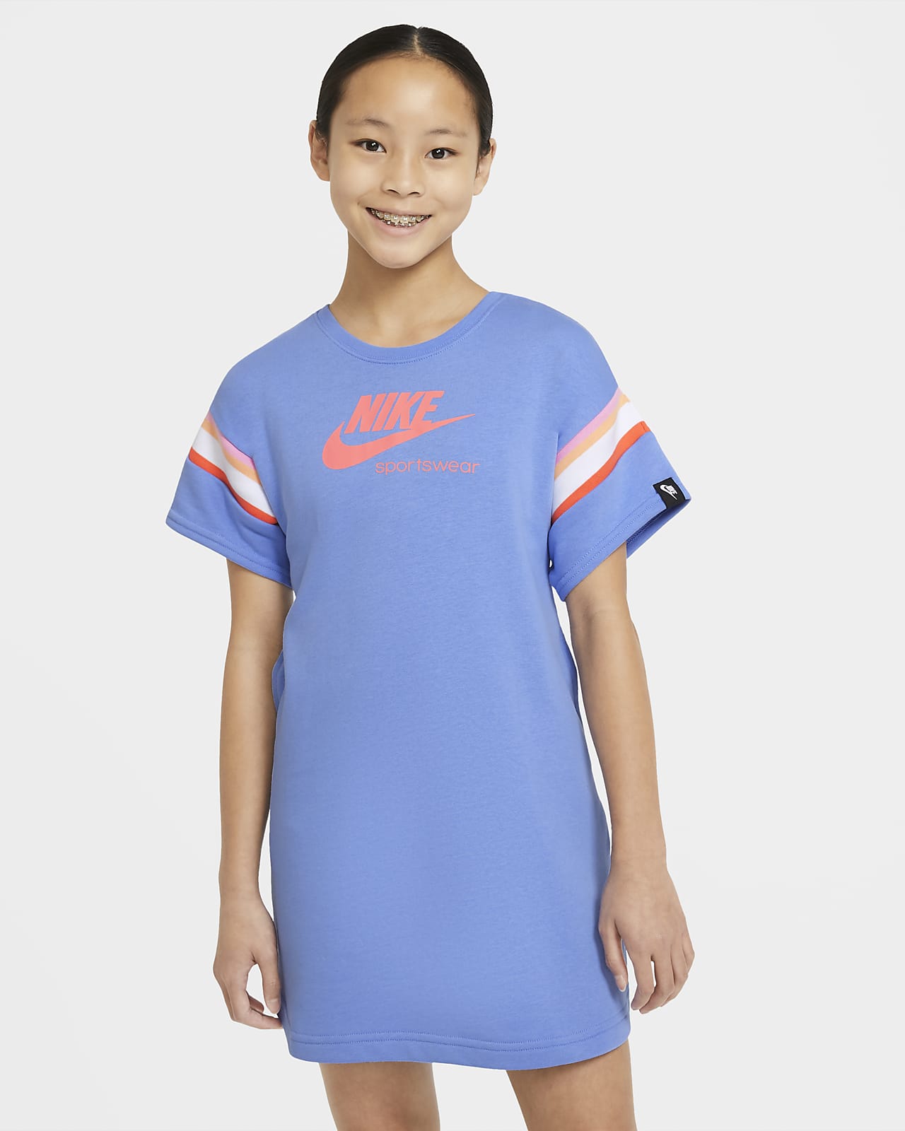 girls nike tshirt dress