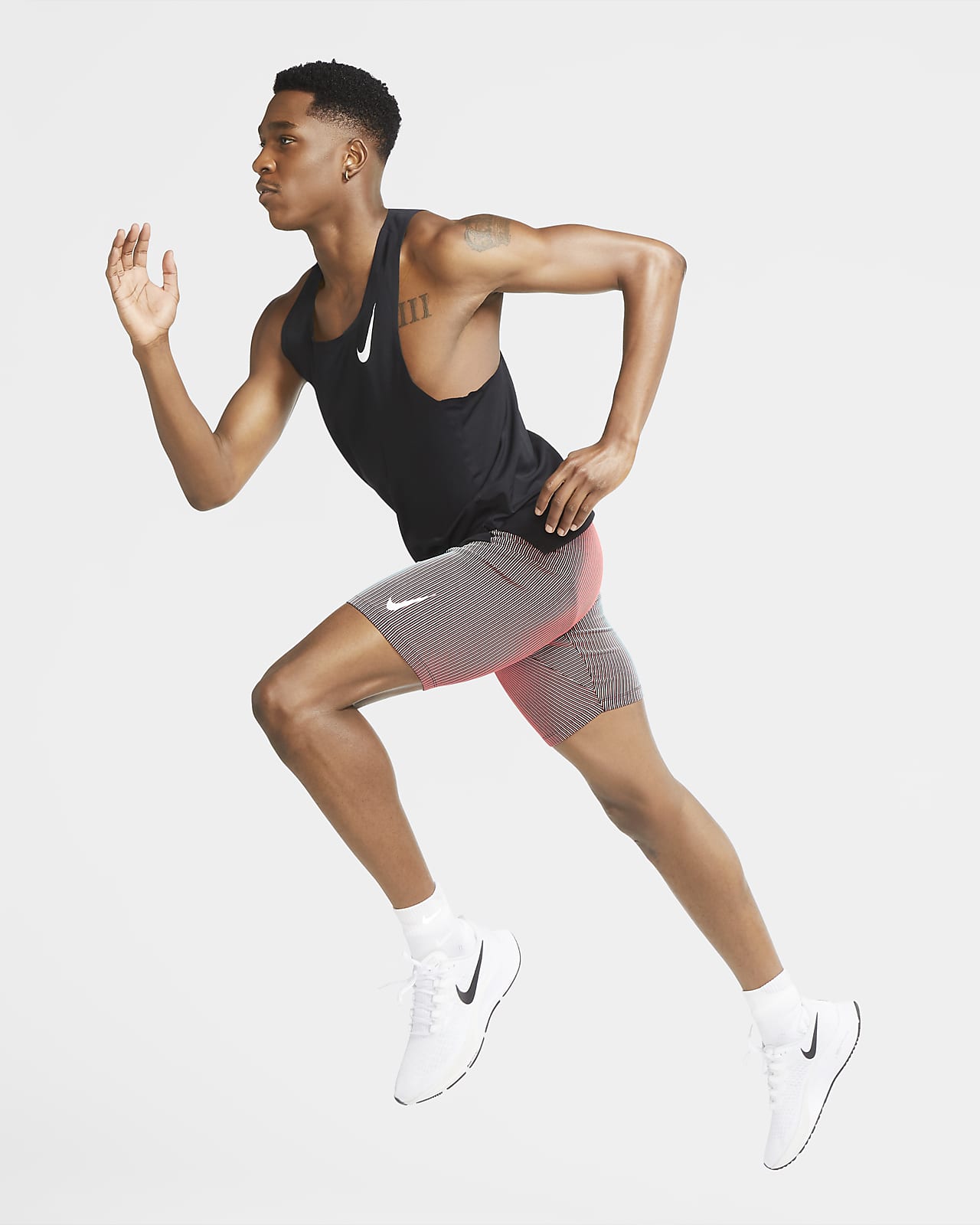 Nike公式 ナイキ メンズ 1 2レングス ランニングタイツ オンラインストア 通販サイト