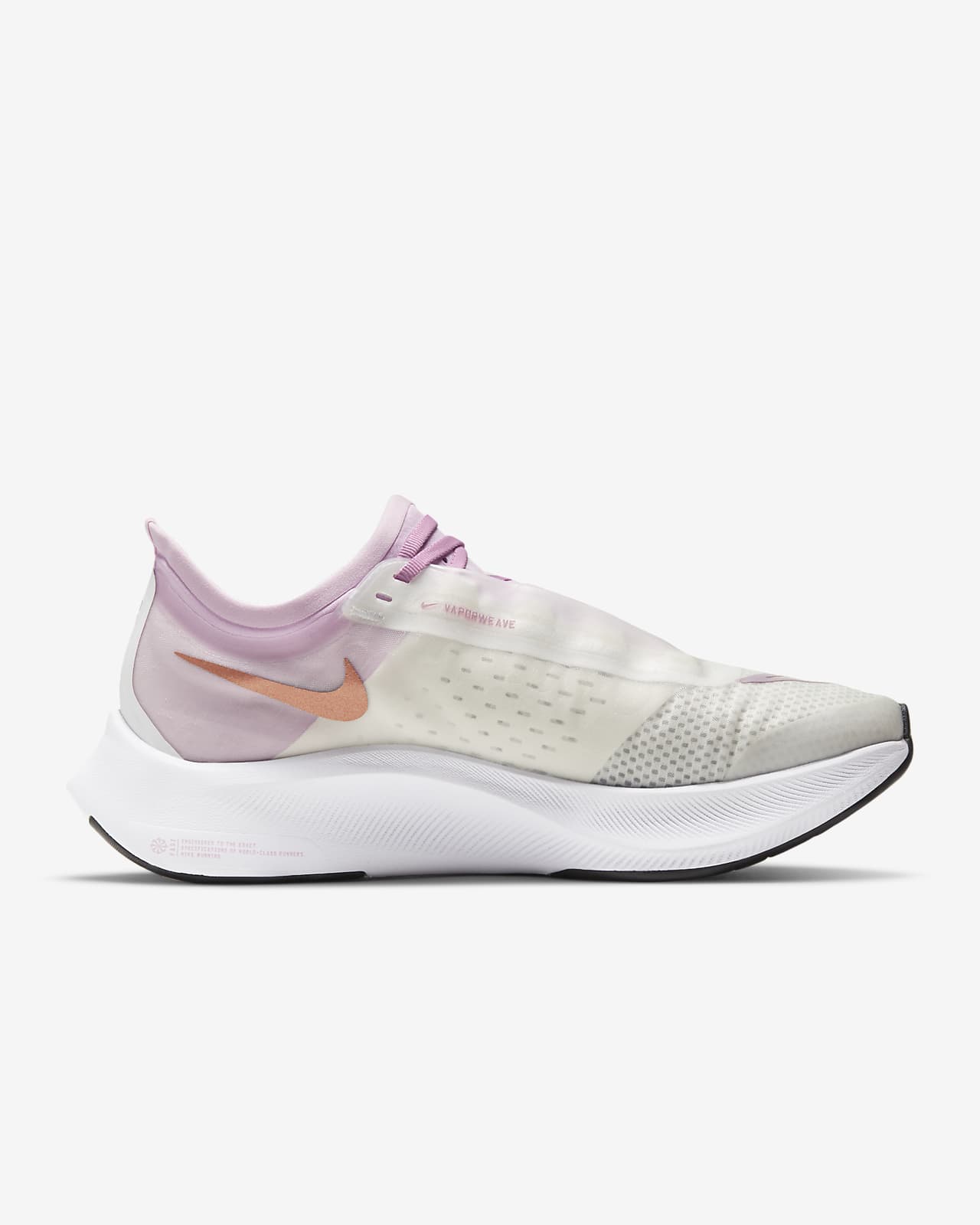 nike zoom fly 3 all white