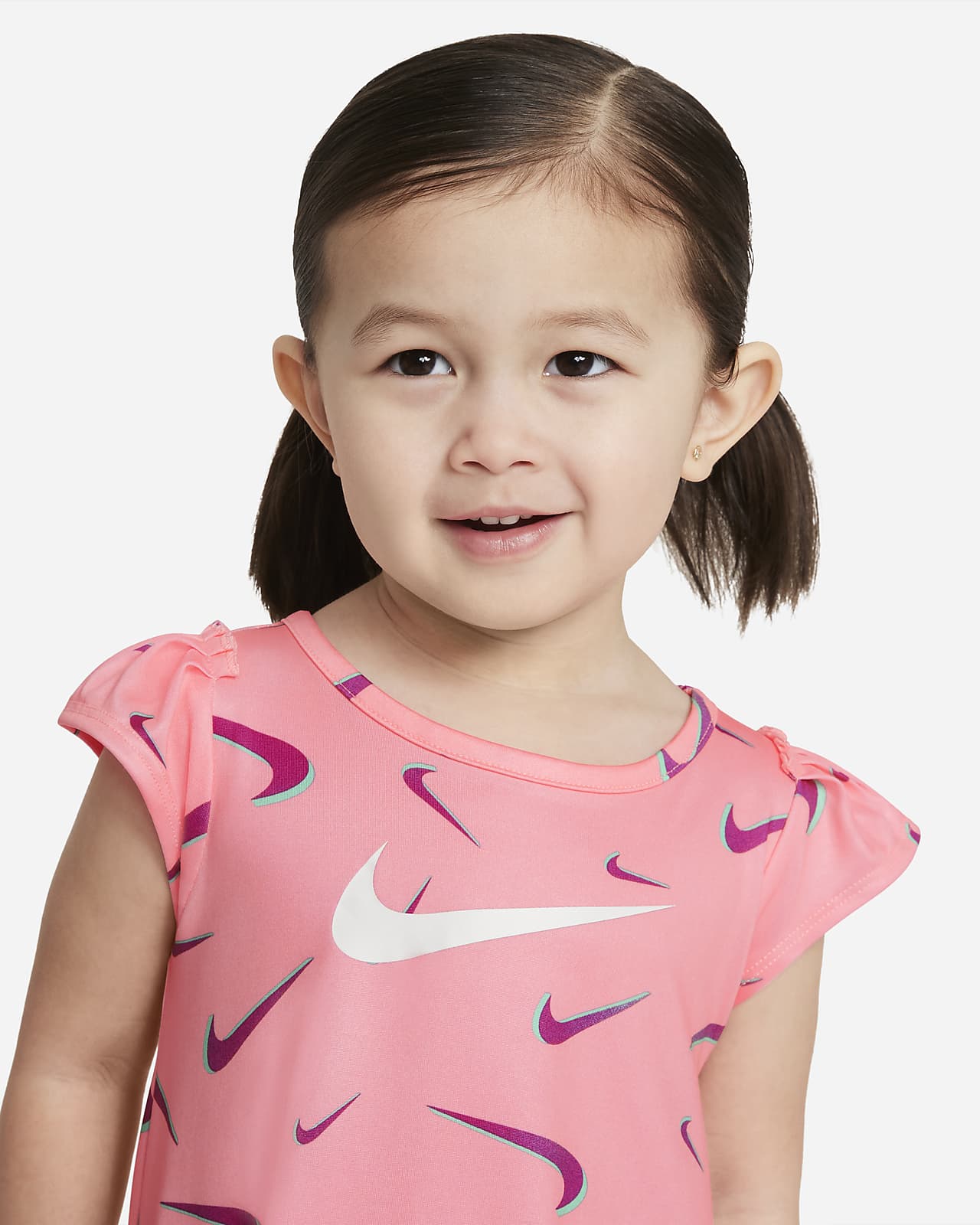 Baby 3-D Swoosh Print Dress. Nike.com