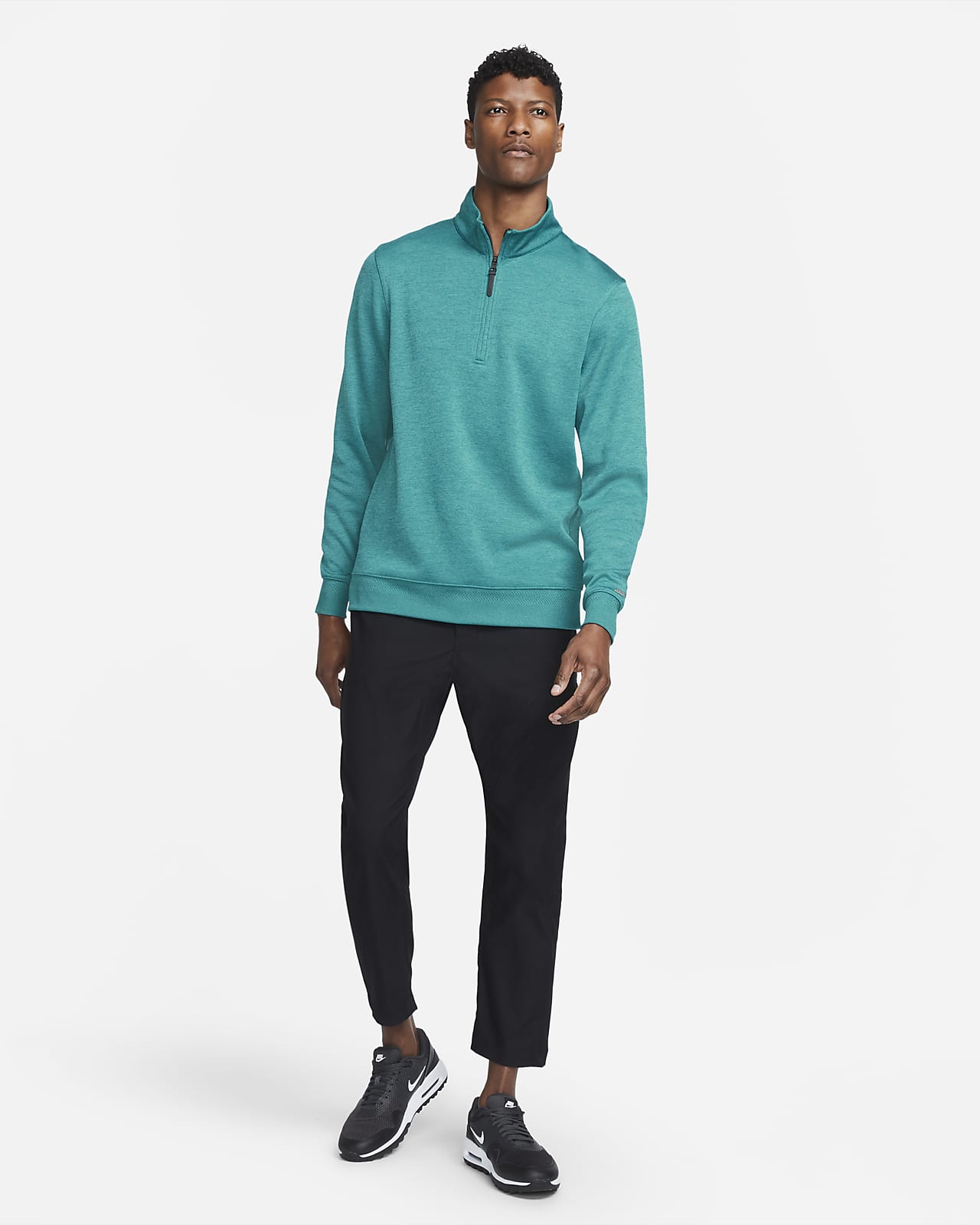Playera de golf de medio cierre para hombre Nike Dri-FIT Player. Nike.com