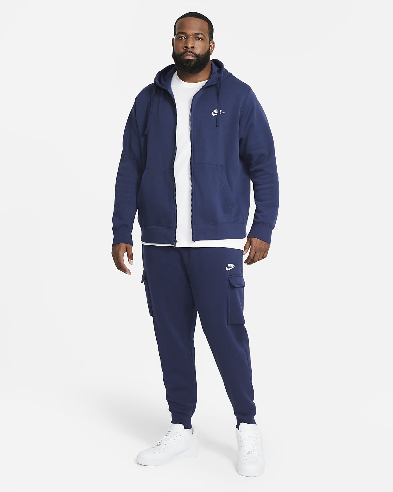 nike sportswear club fleece men's cargo trousers