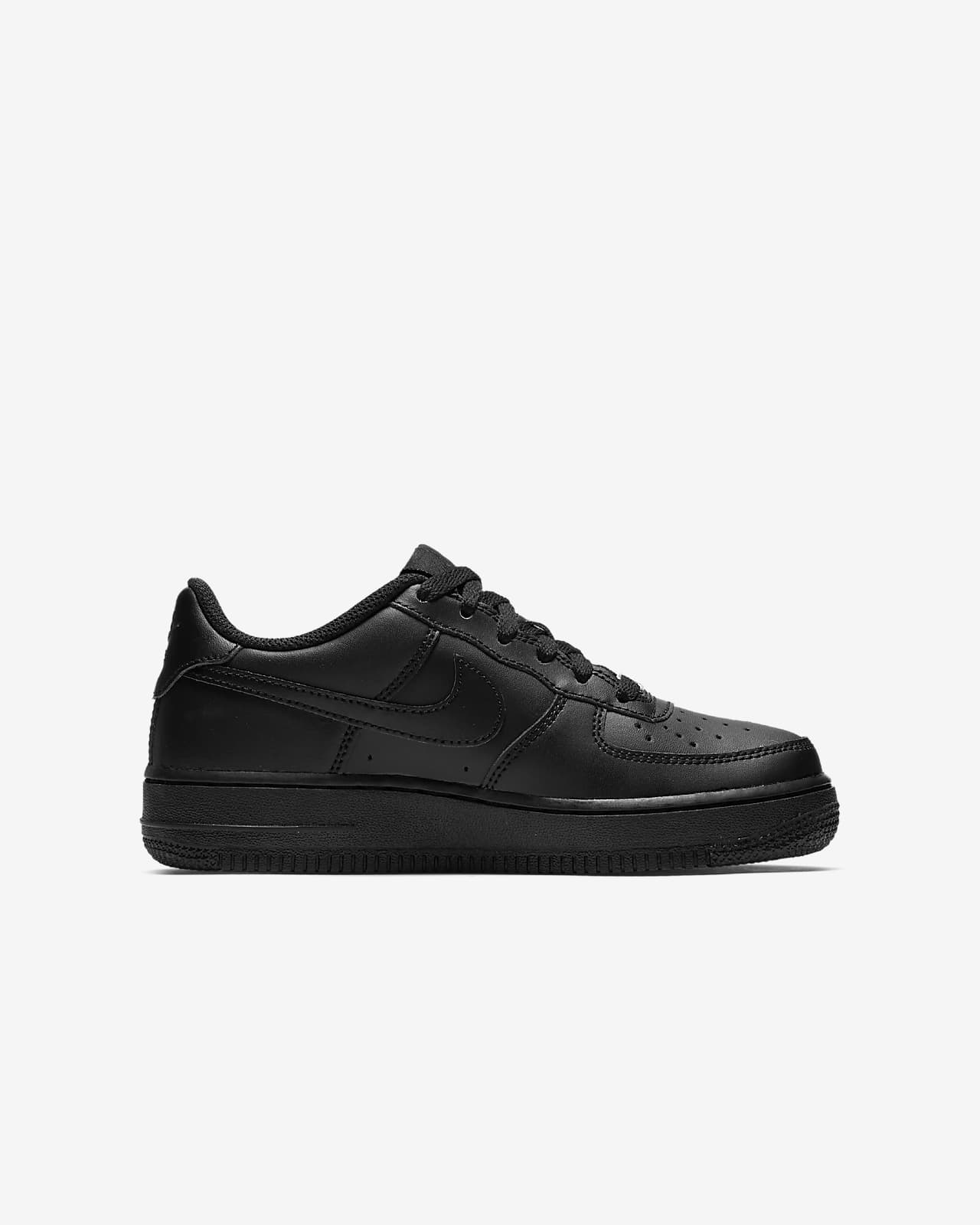 size 4 black air force 1