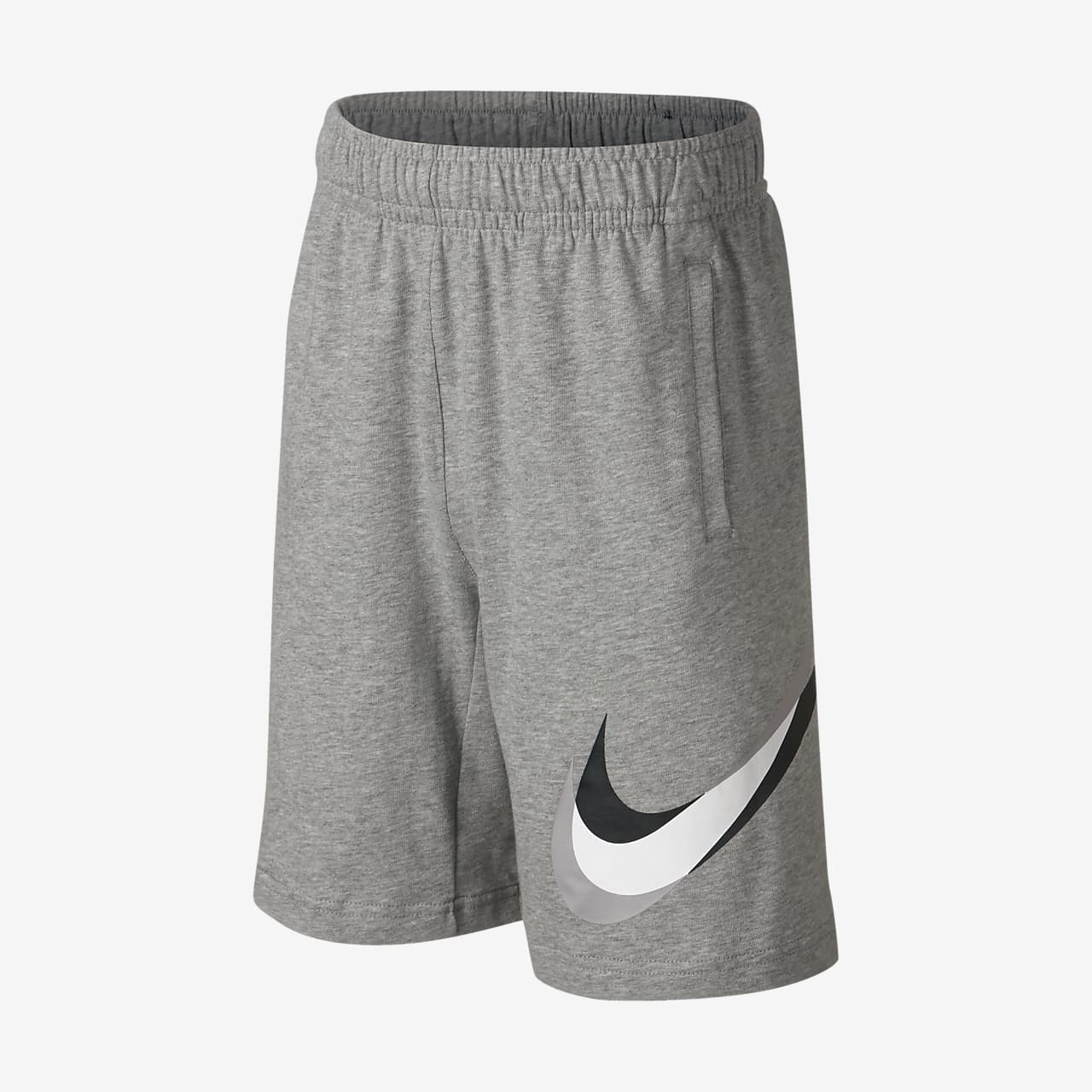 nike boy shorts grey
