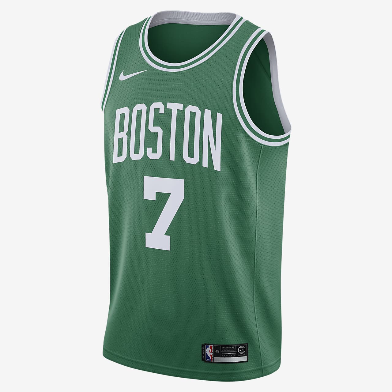 Camiseta Nike NBA Swingman Jaylen Brown Celtics Icon Edition. Nike.com