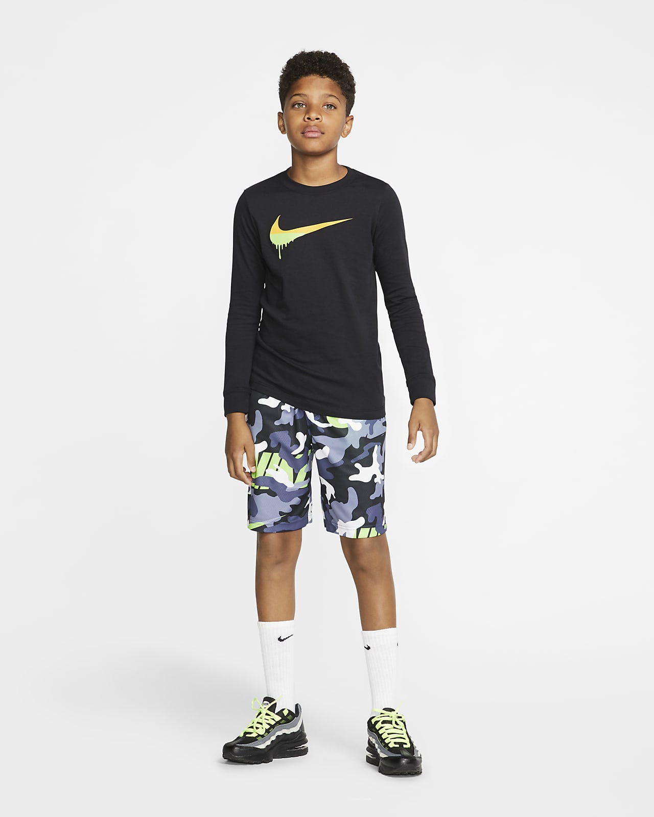 boys dri fit shorts