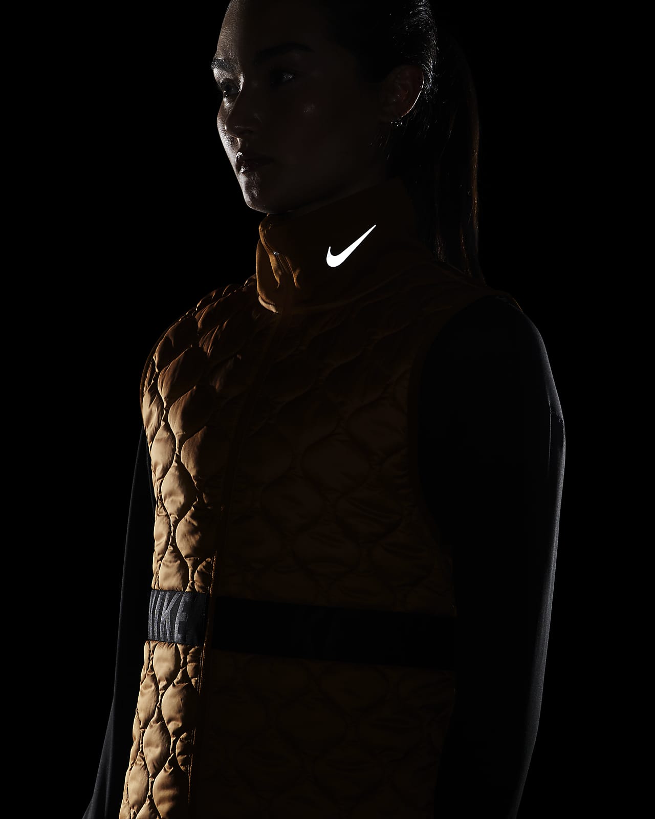 women's running gilet nike aerolayer