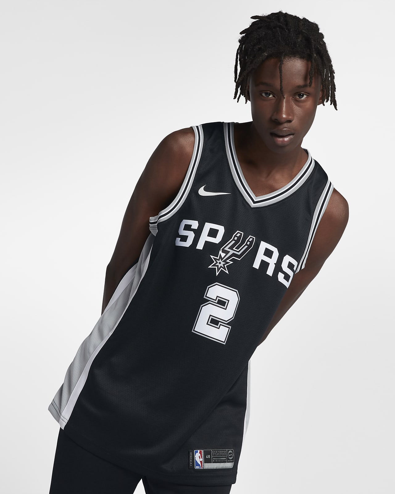 圣安东尼奥马刺队 Kawhi Leonard Icon Edition Swingman Nike Nba Connected Jersey 男子球衣 耐克 Nike 中国官网