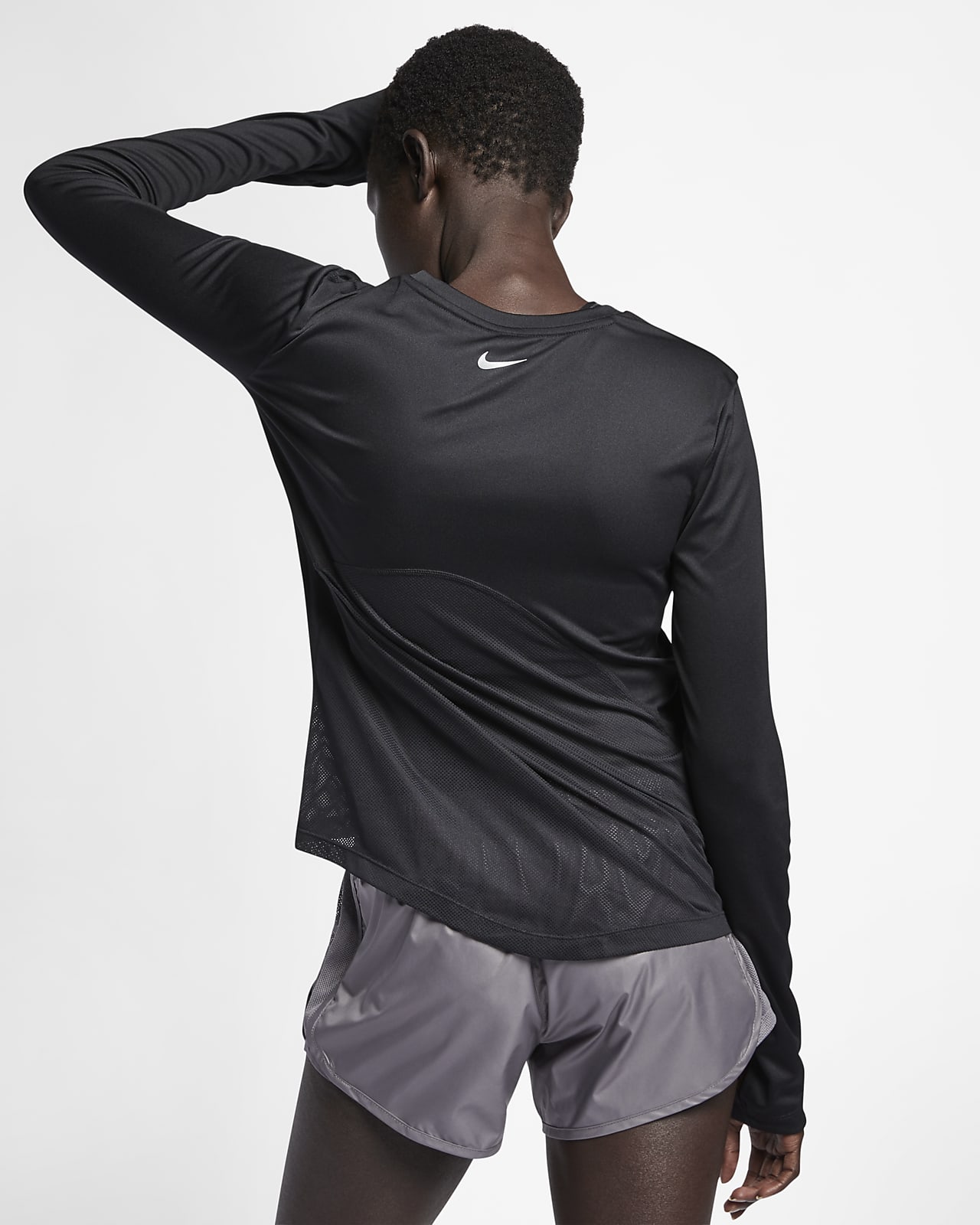 nike miler shirt dames