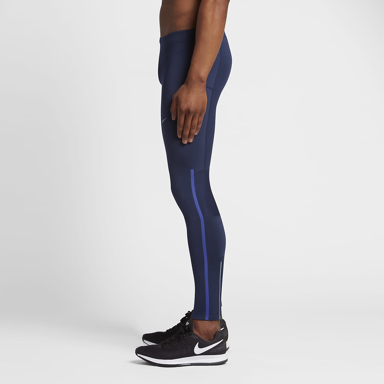 Nike blue 2024 running tights