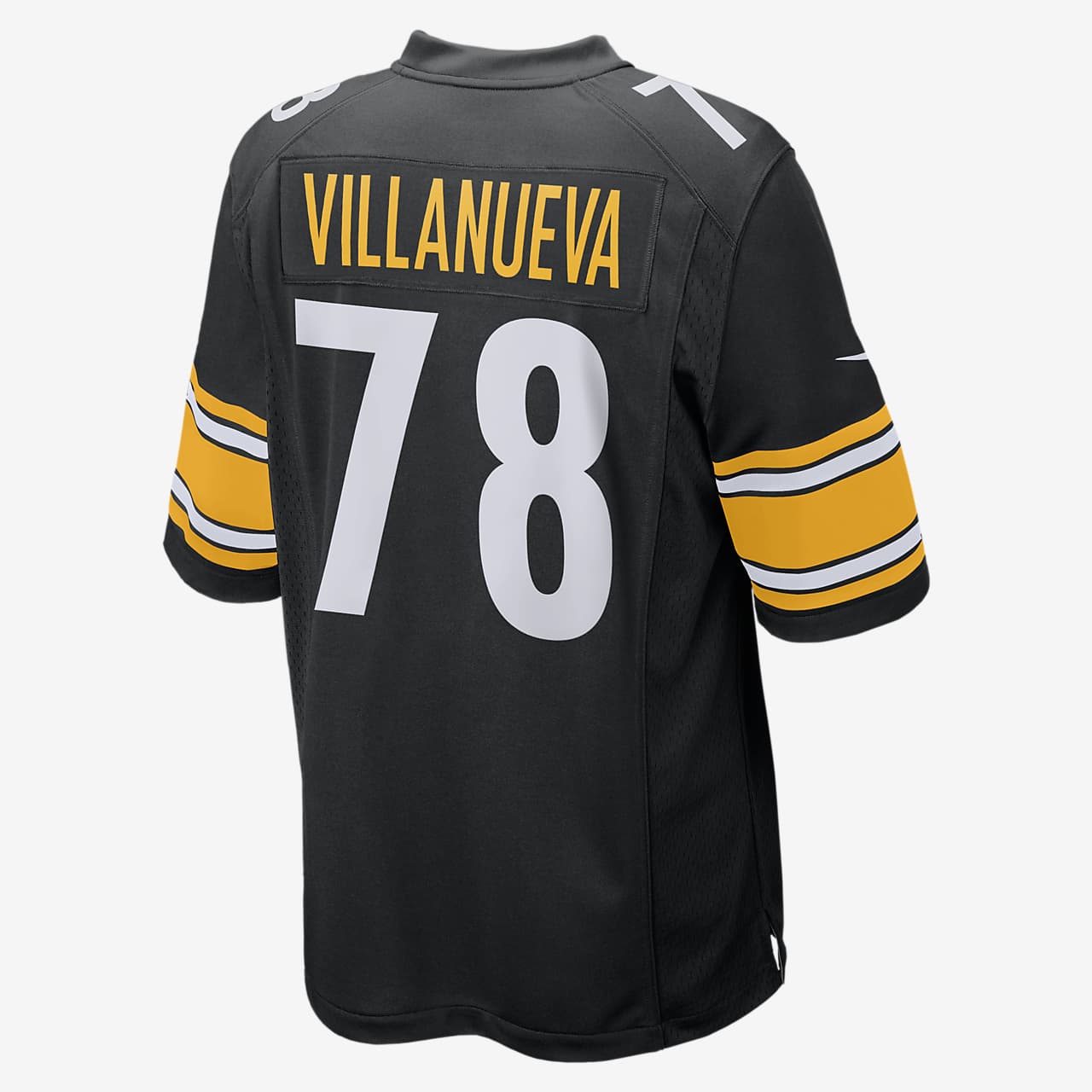 Pittsburgh Steelers Nike #78 Alejandra Villanueva Limited Salute