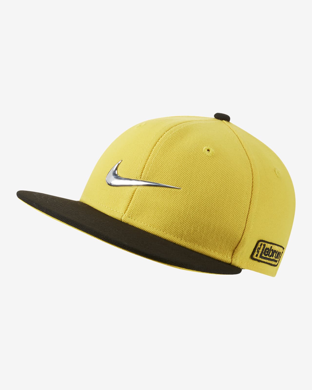 nike yellow snapback