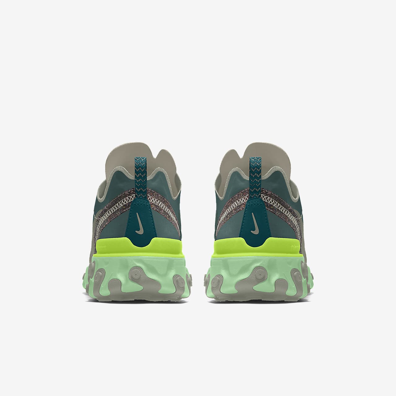 Nike React Element 55 Premium By You Custom herenschoen