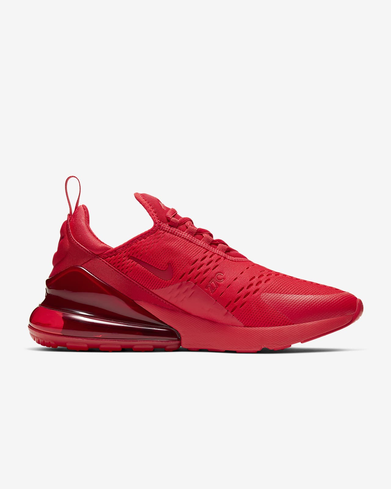nike air max 270 men's white and red