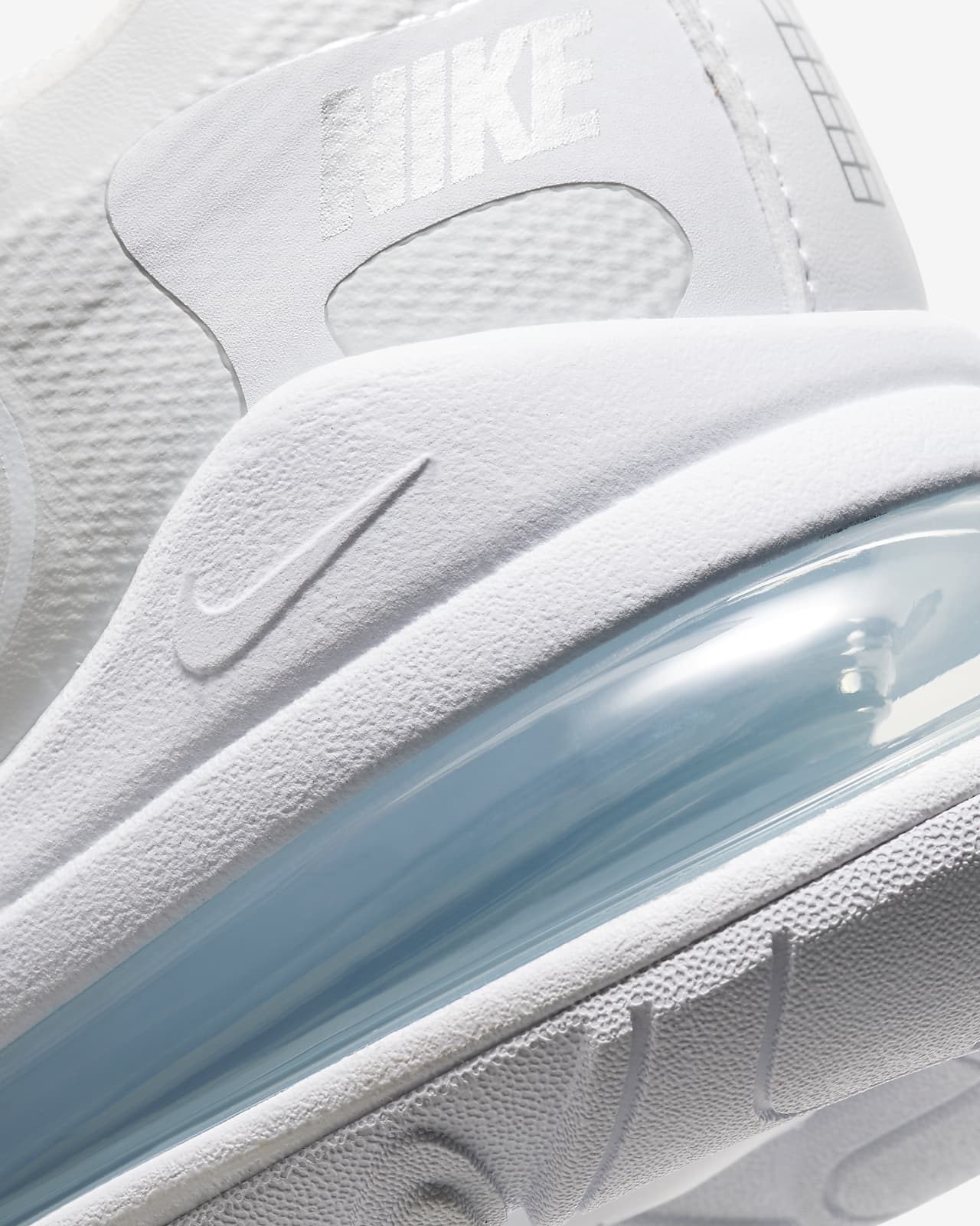 nike 270 react mens white