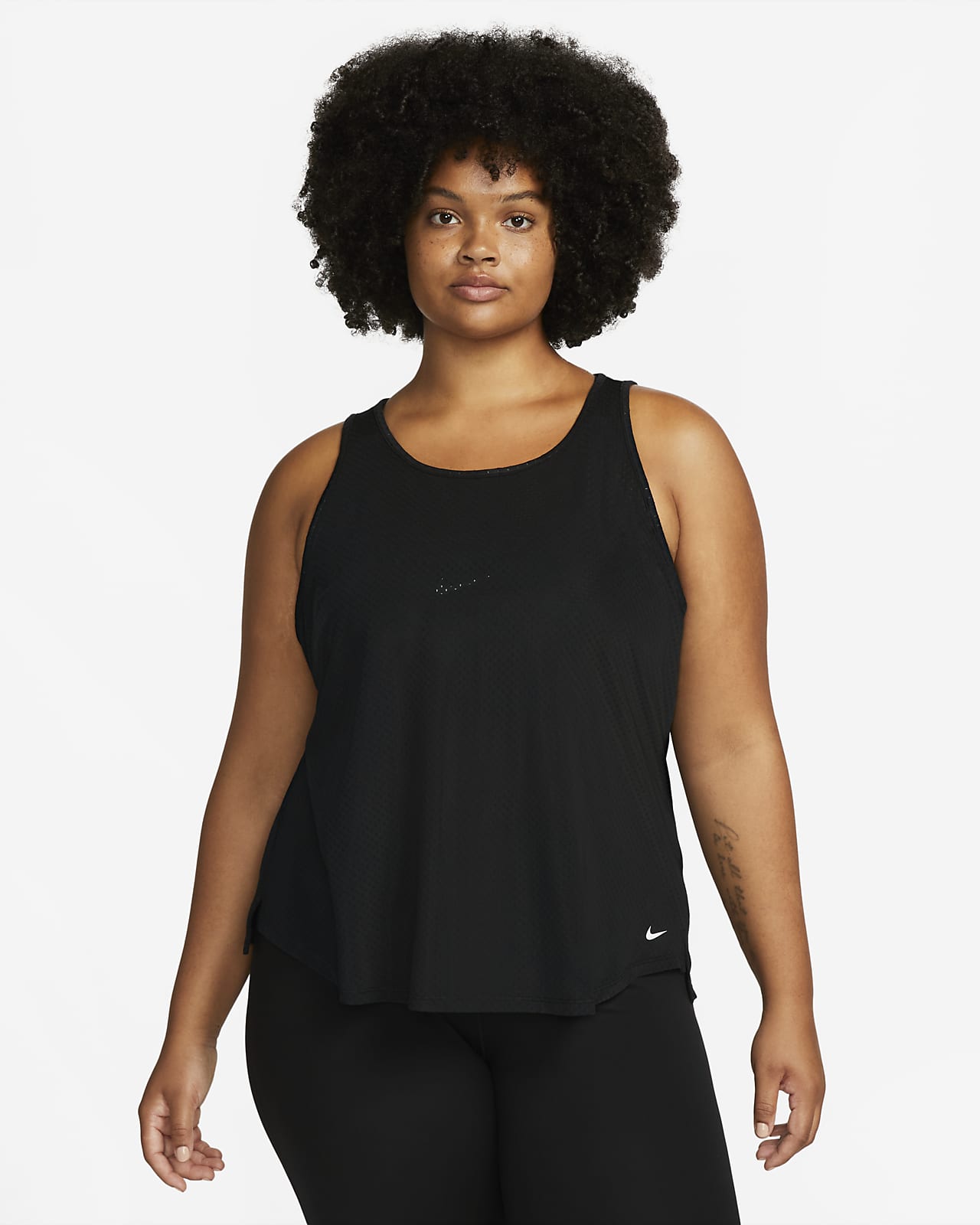 Nike Dri-FIT One Breathe Trainingstanktop voor dames (Plus Size)