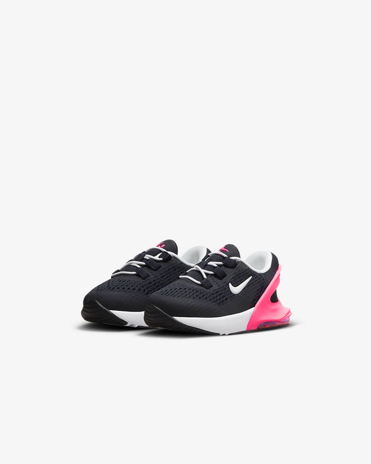Nike Air Max 270 GO-sko, der er nemme at på af til babyer/småbørn.