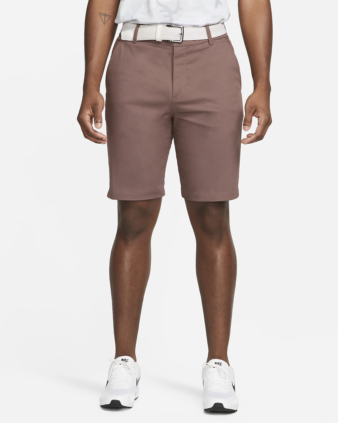 LINKS EDITION Performance Golf Appeal Mens Golf Shorts - Silver Lining  Beige 44