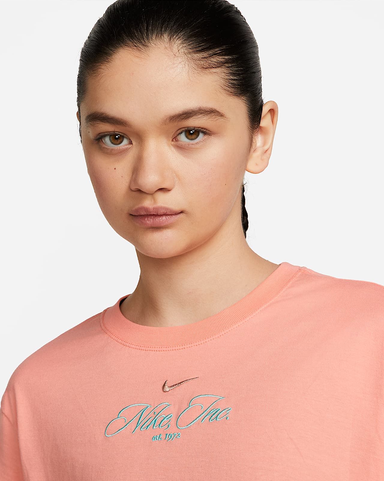 Playera corta tie-dye para mujer Nike Sportswear. Nike.com