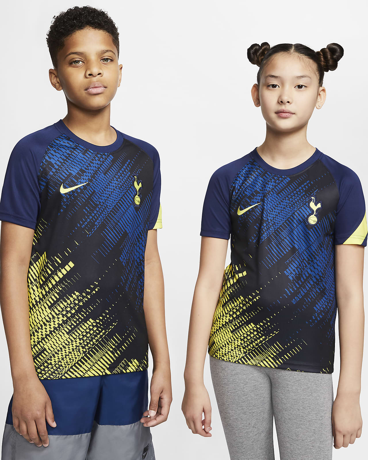Tottenham Hotspur kortermet fotballoverdel til store barn Tottenham Hotspur fotball T skjorte til store barn. Nike NO