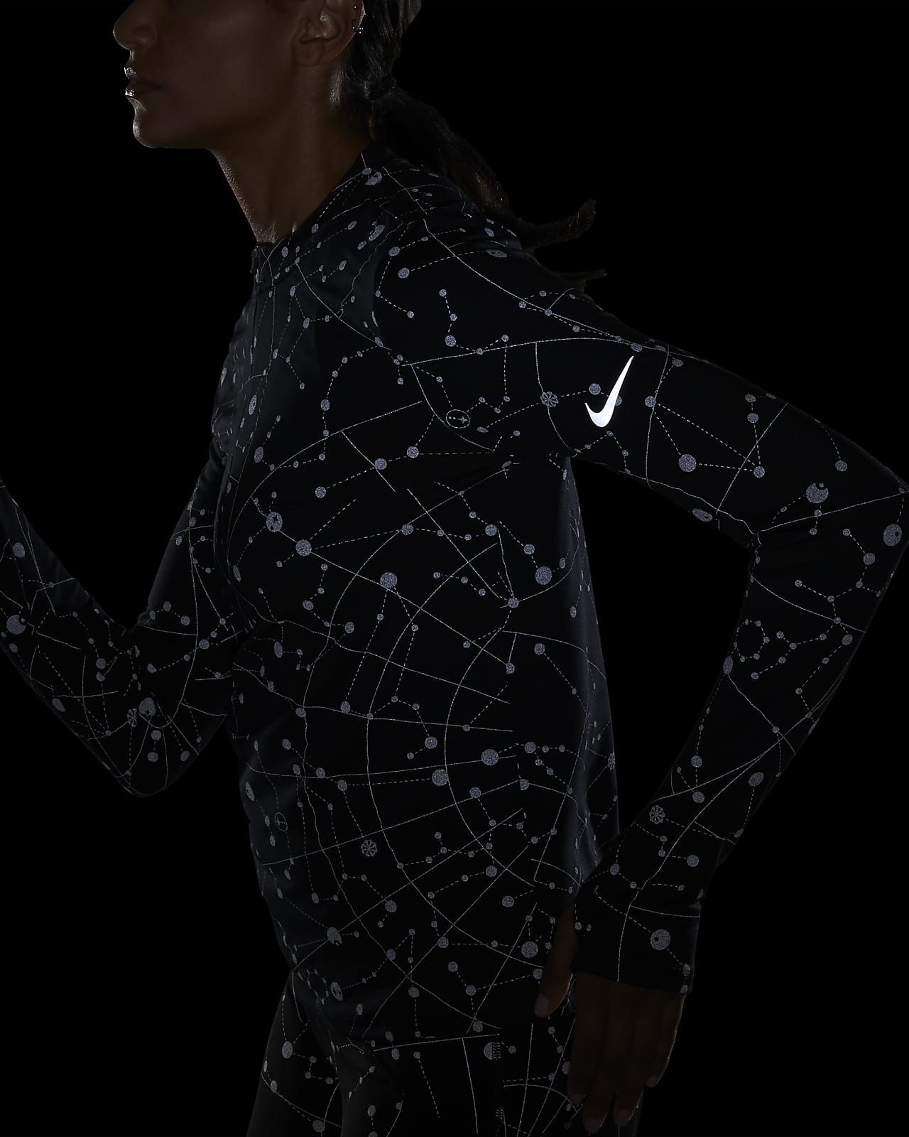 nike running long sleeve women's