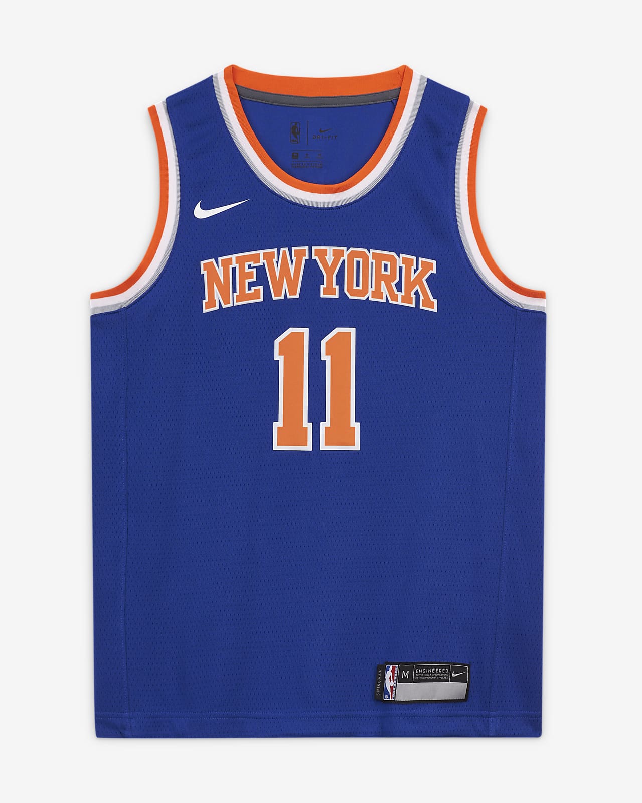 knicks jersey nike