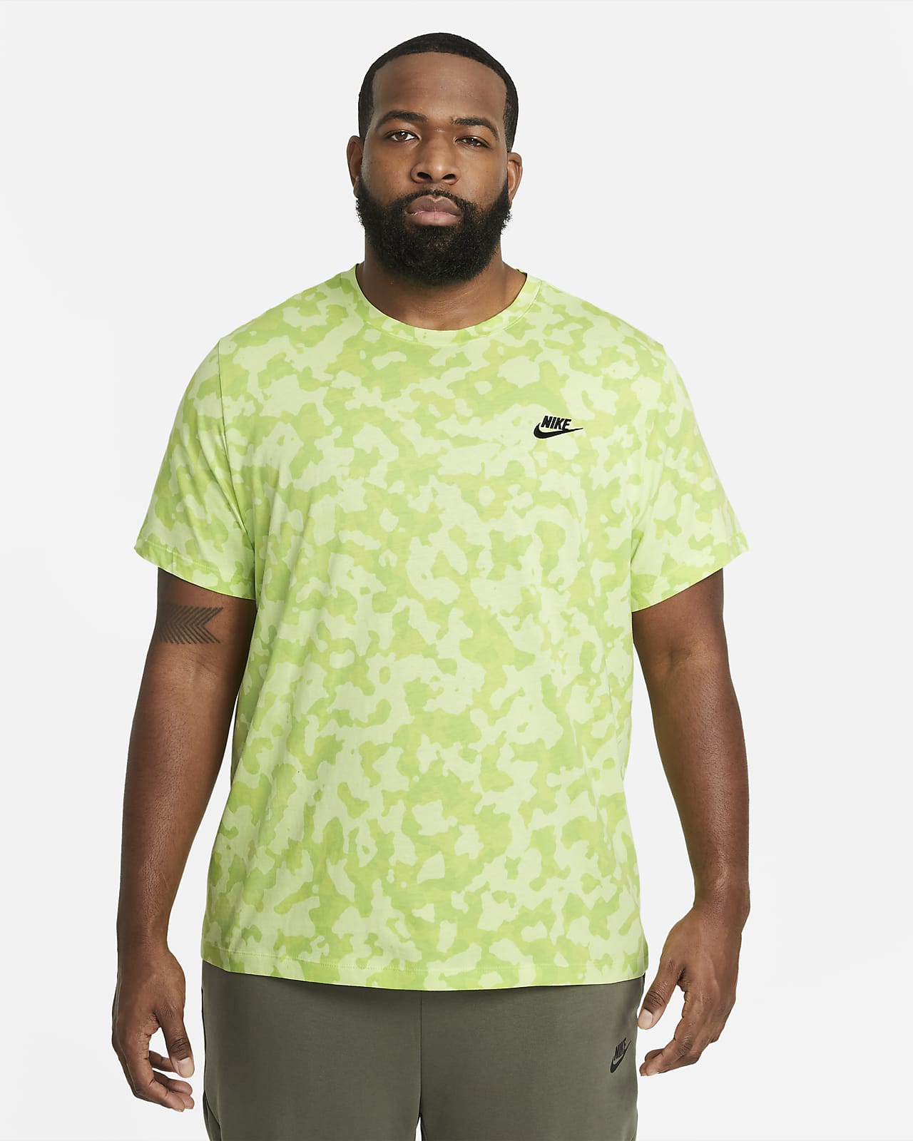 Vær stille Kent Kvadrant Nike Sportswear Men's Club T-Shirt. Nike.com