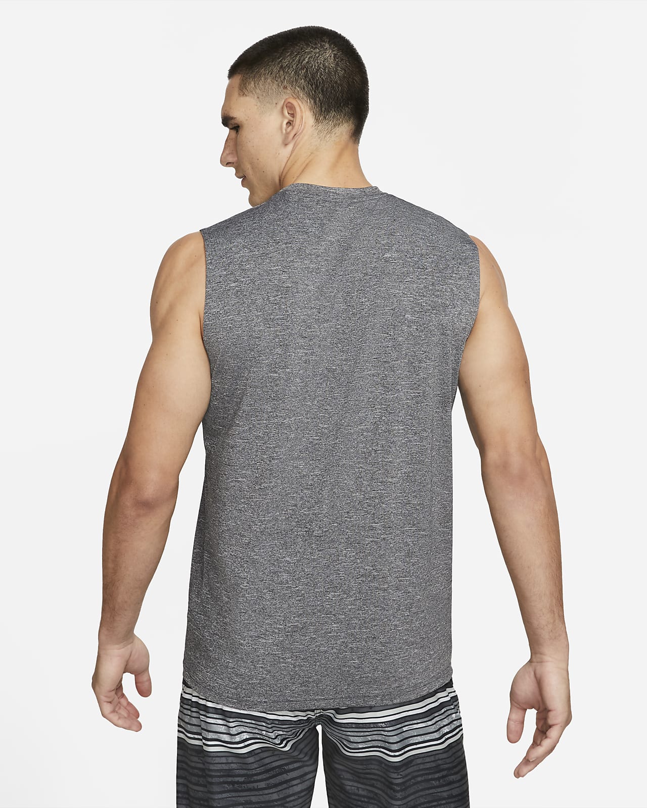 nike sleeveless swim shirt