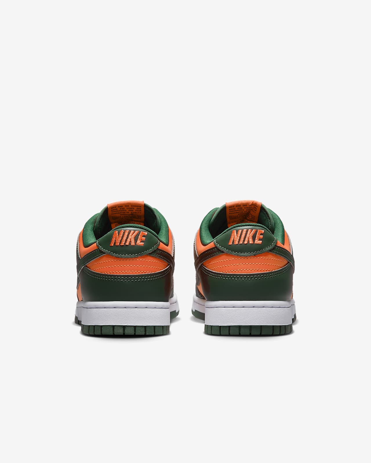 nike dunk hombre verdes