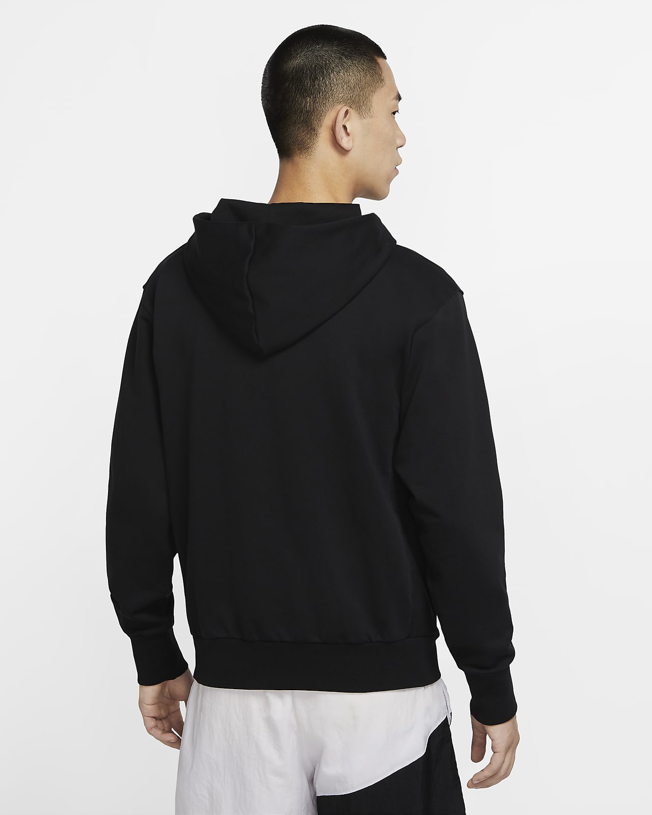 black nike basketball hoodie