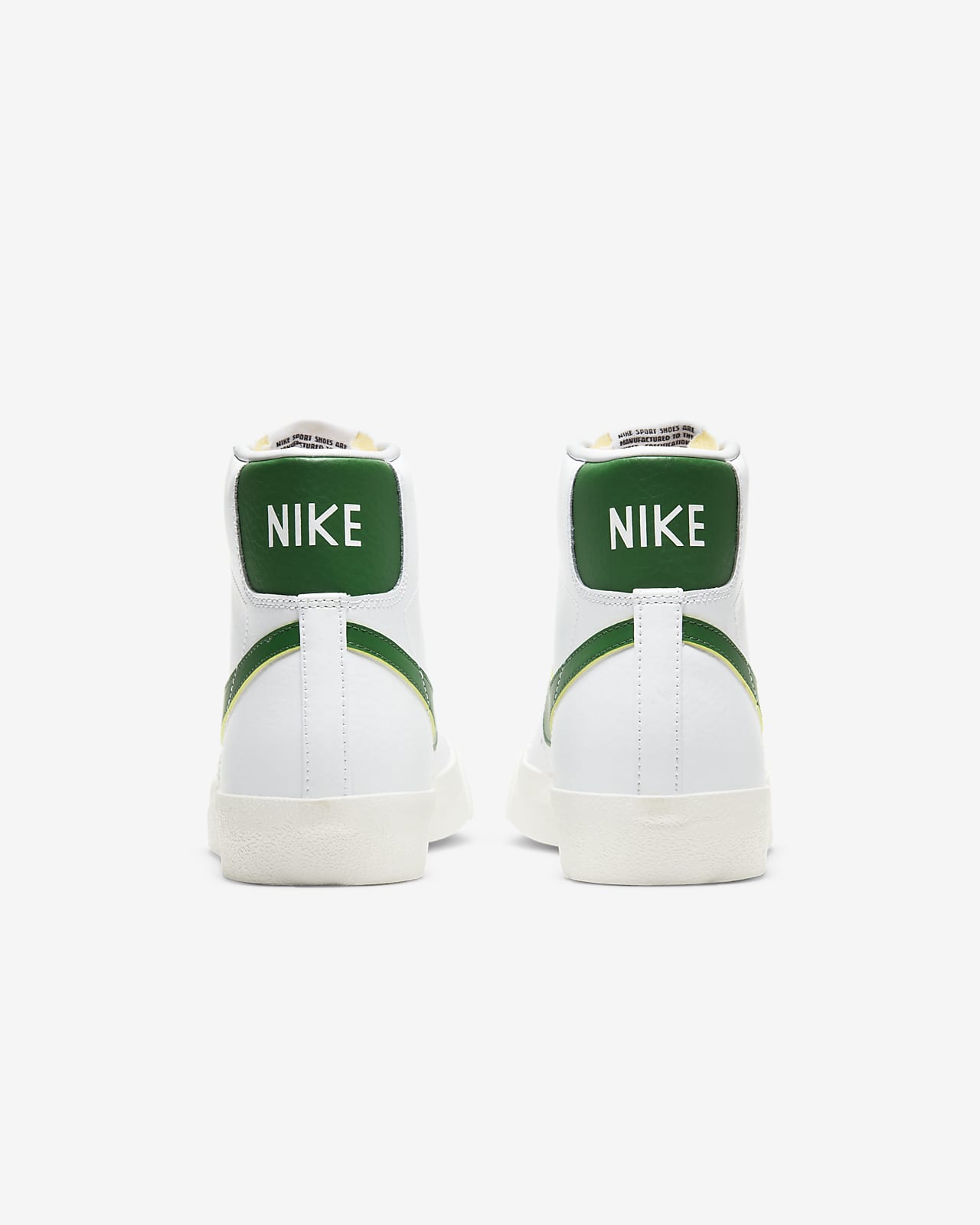 nike blazer mid mens green