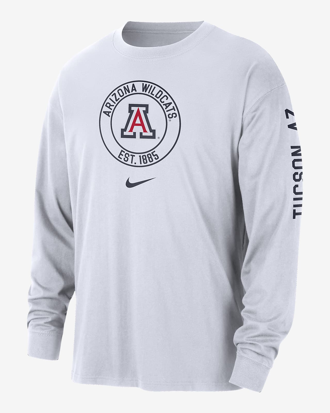Arizona Max90 Men's Nike College Long-Sleeve T-Shirt