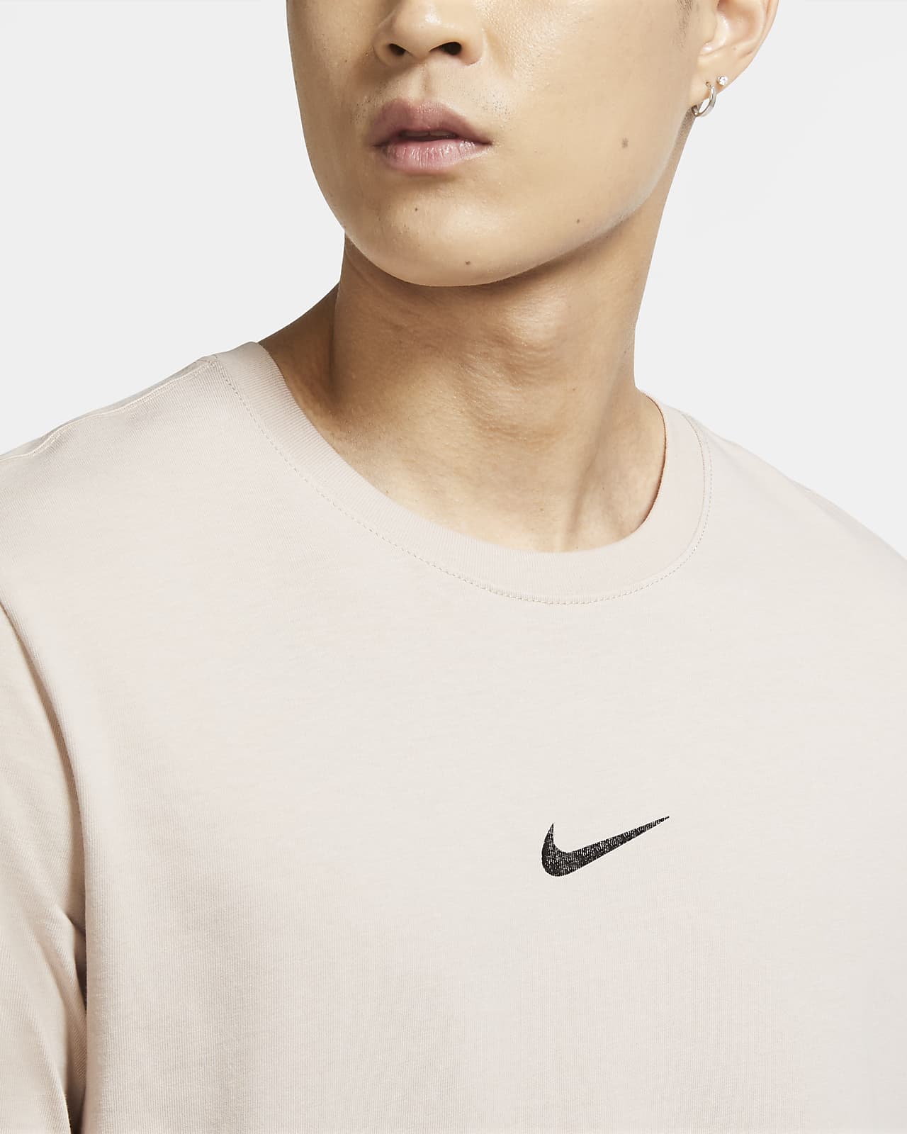 tan nike shirt mens