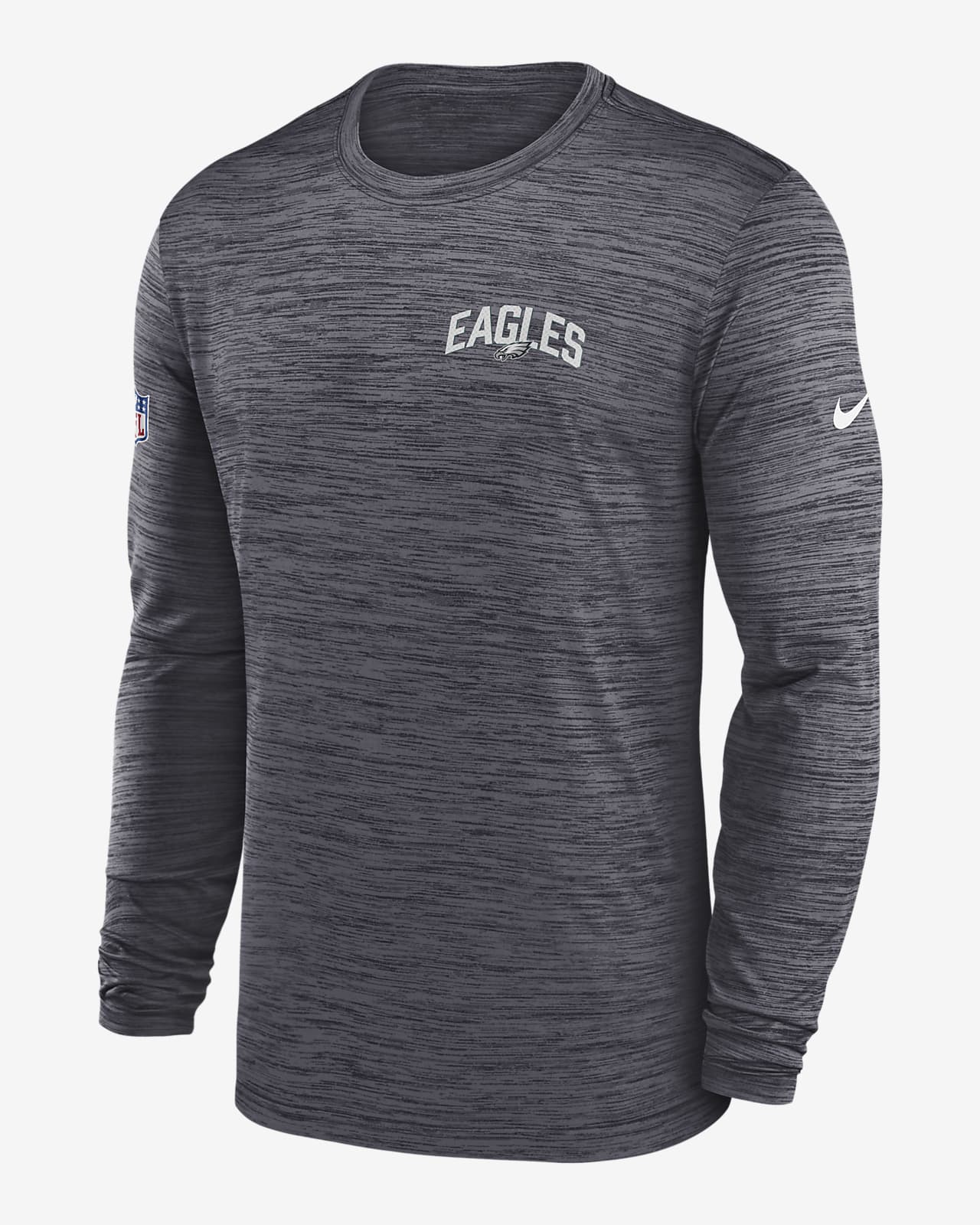 Playera de manga larga para hombre Nike Dri-FIT Velocity Athletic Stack  (NFL Philadelphia Eagles). Nike.com