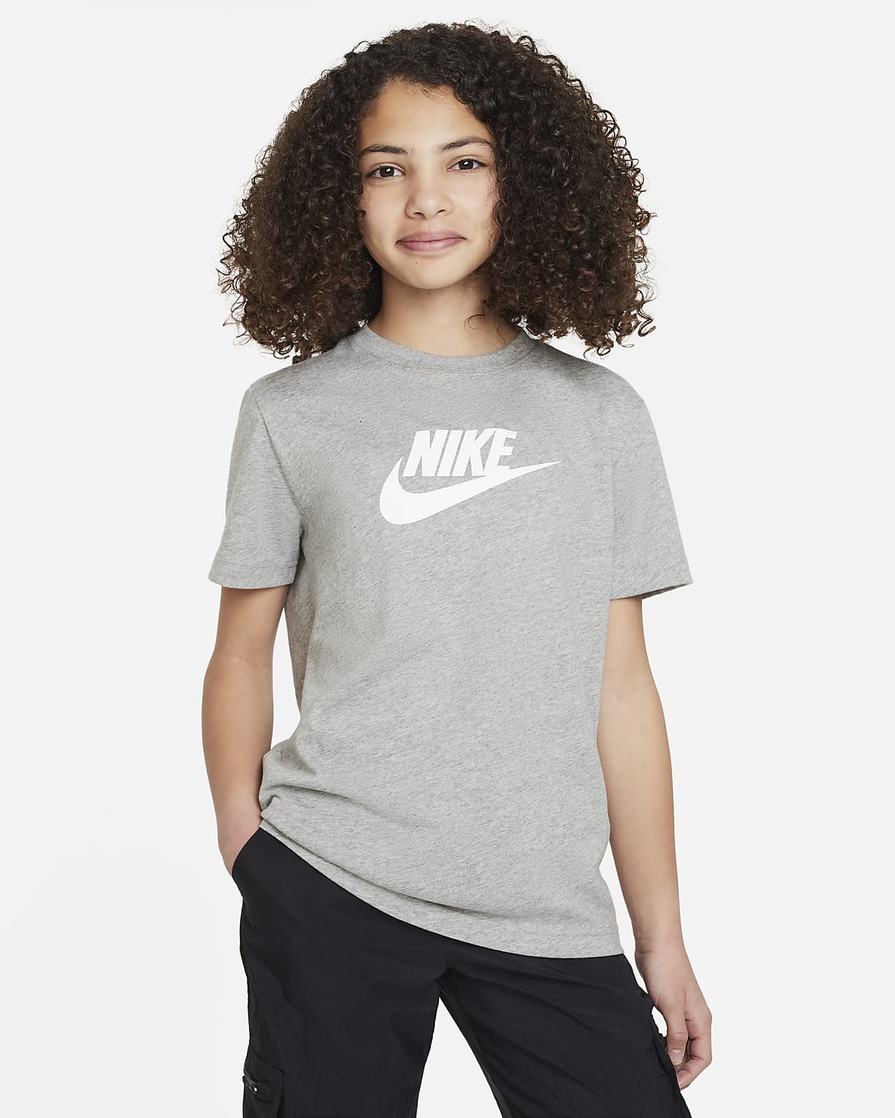 Playera para niña grande Nike Sportswear. Nike.com