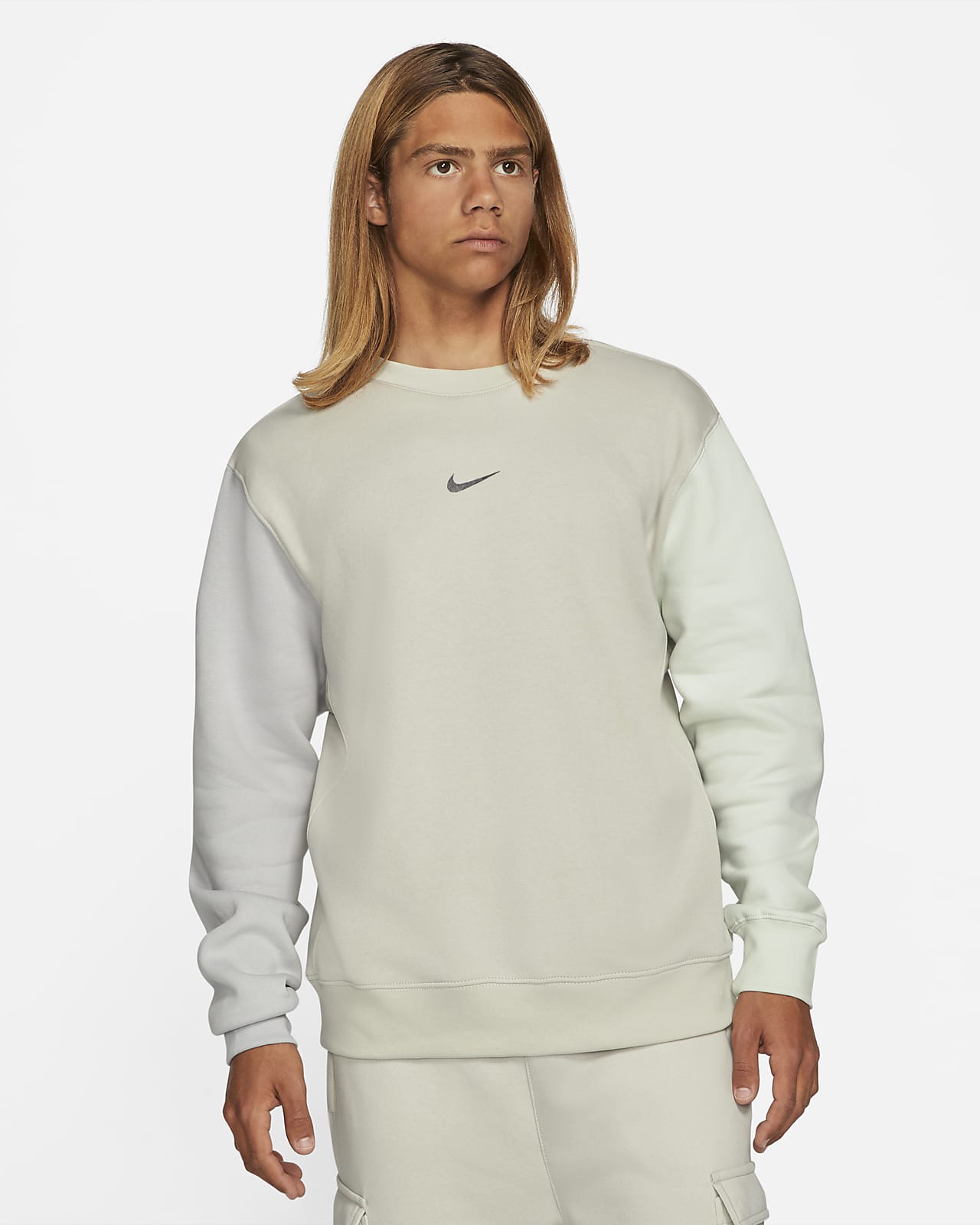 nike swoosh crew