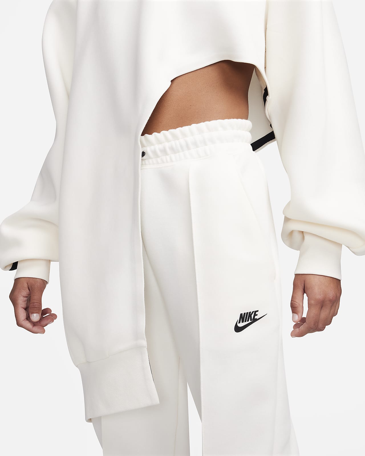 Sudaderas nike mujer blanco deals