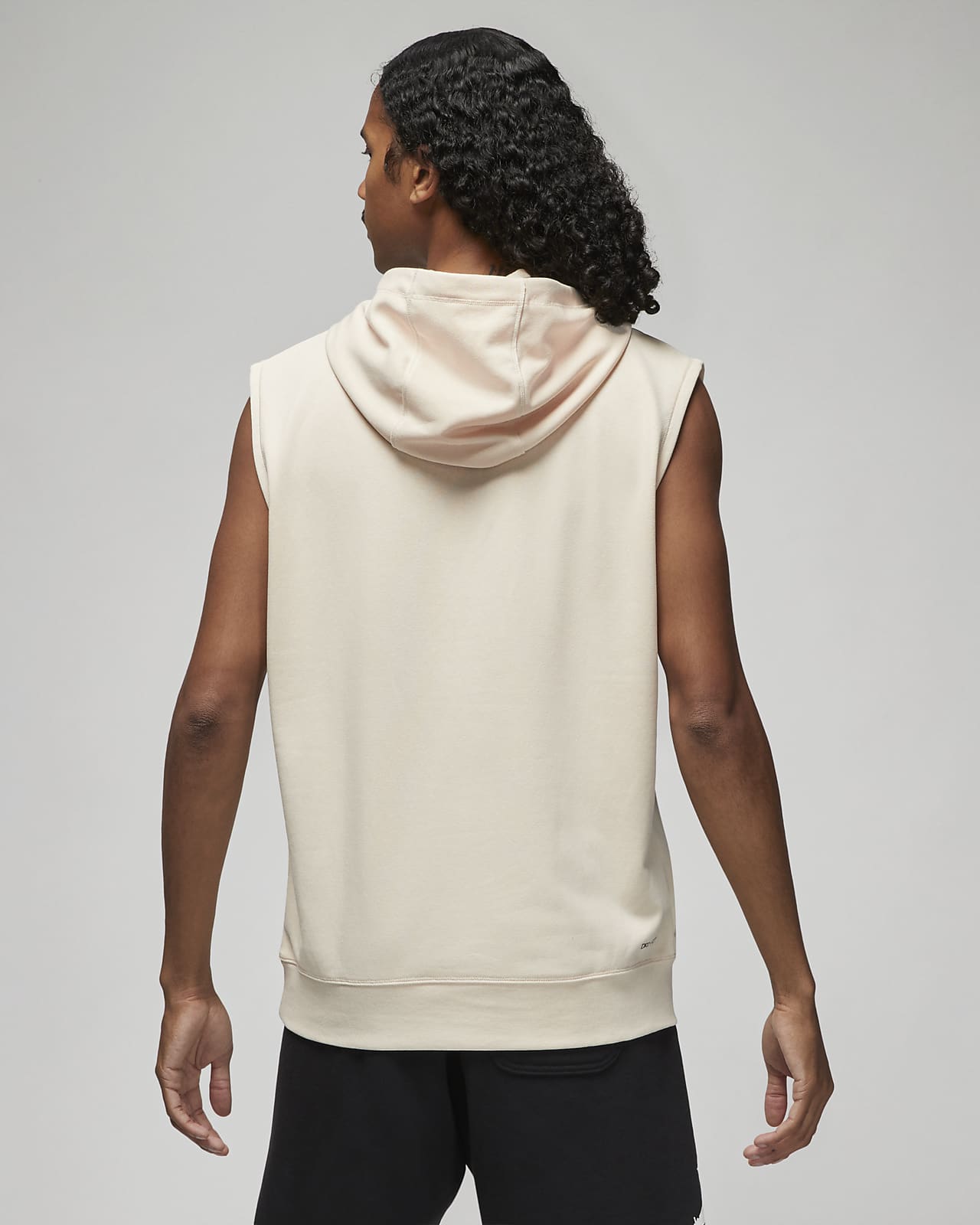 nike dry sleeveless hoodie