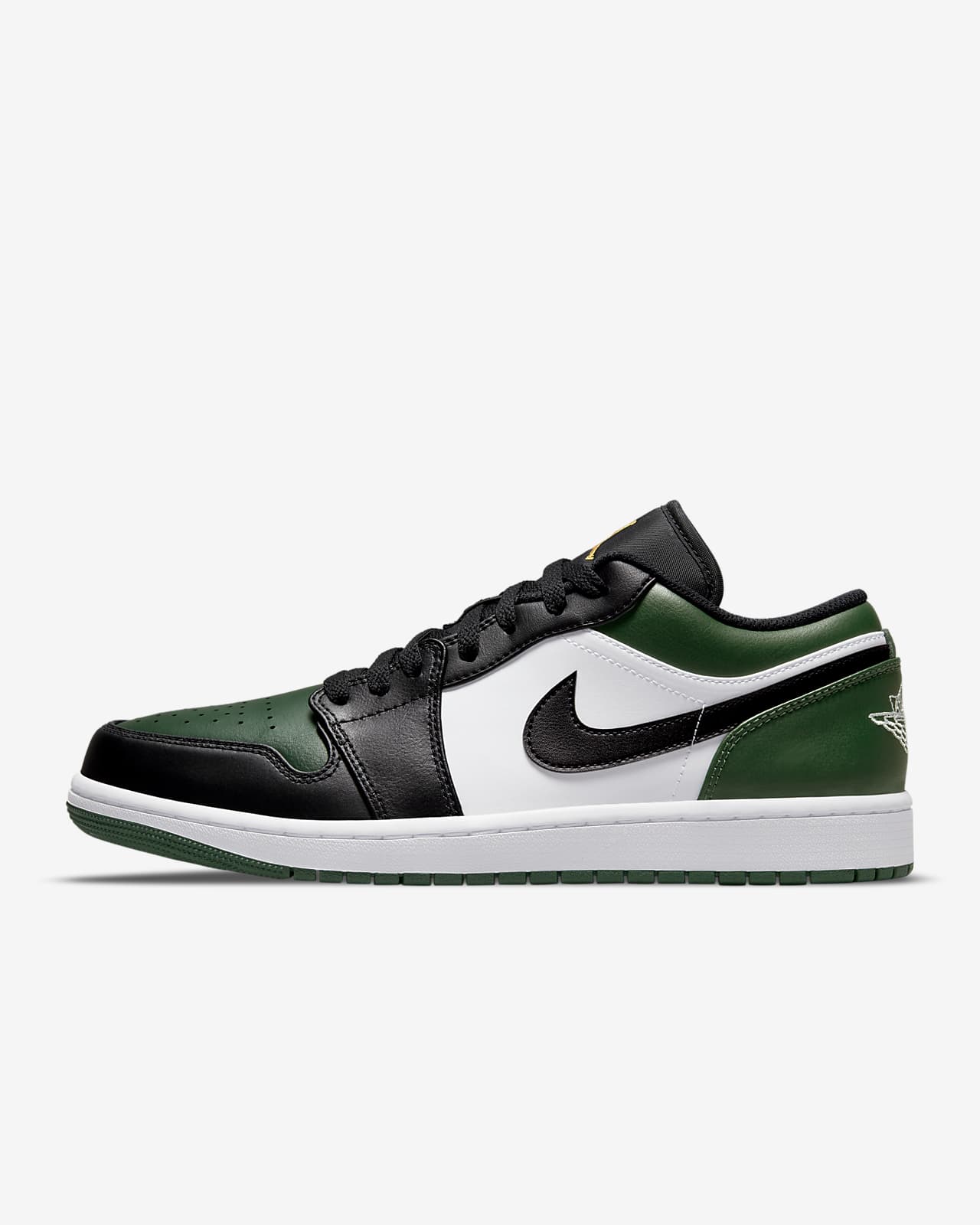 air jordan verde e preto