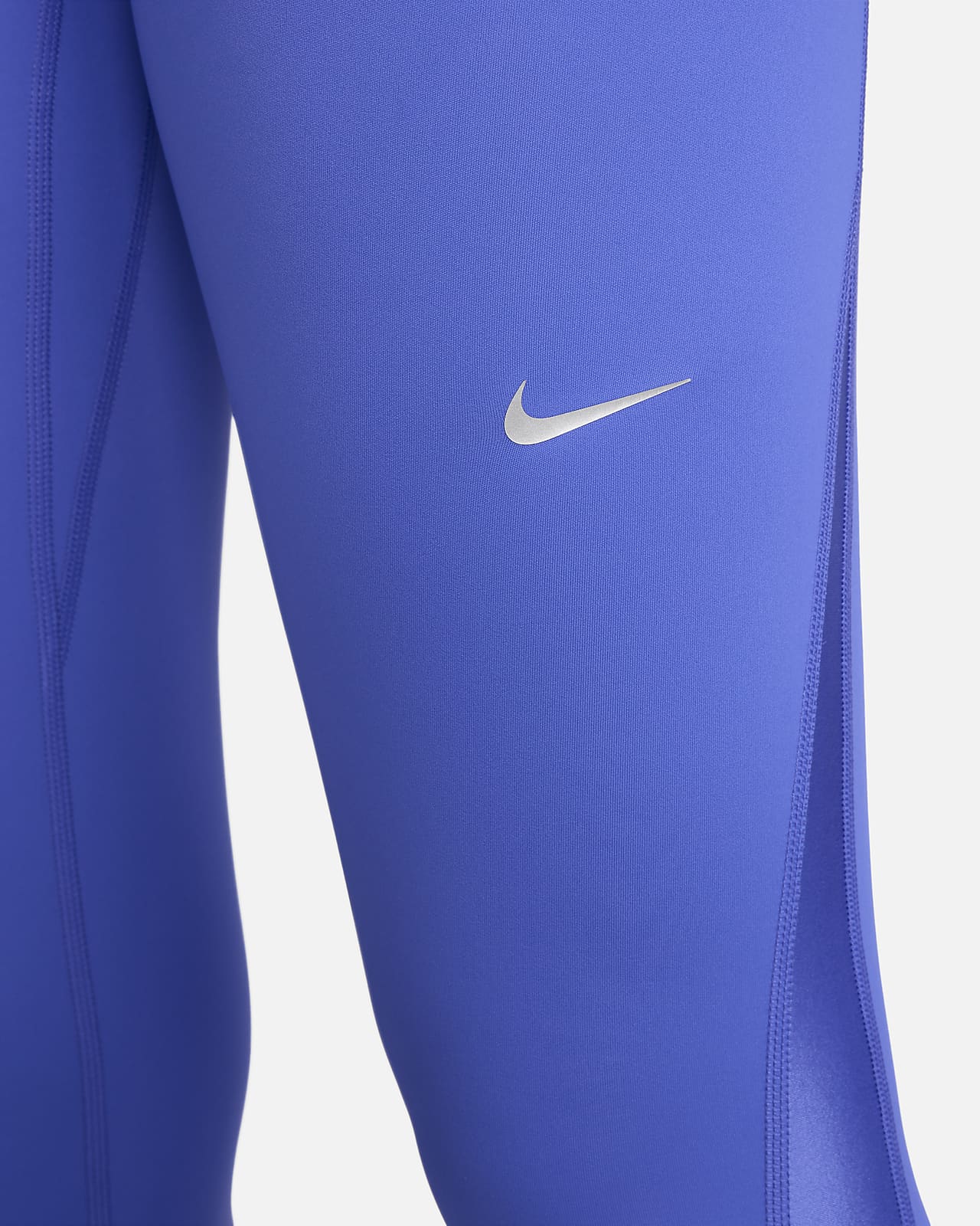 Nike One Women's Mid-Rise 7/8 Mesh-Paneled Leggings, Lapiz, XS Regular US  at  Women's Clothing store