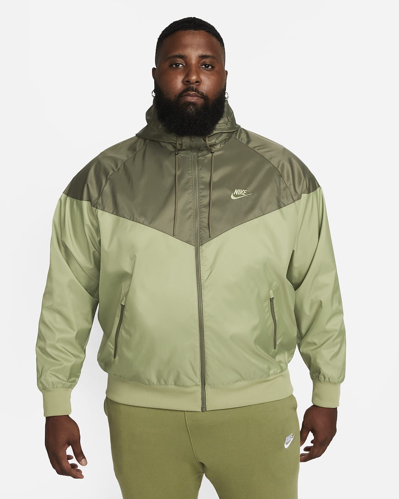 nike mens sportswear windrunner down jacket