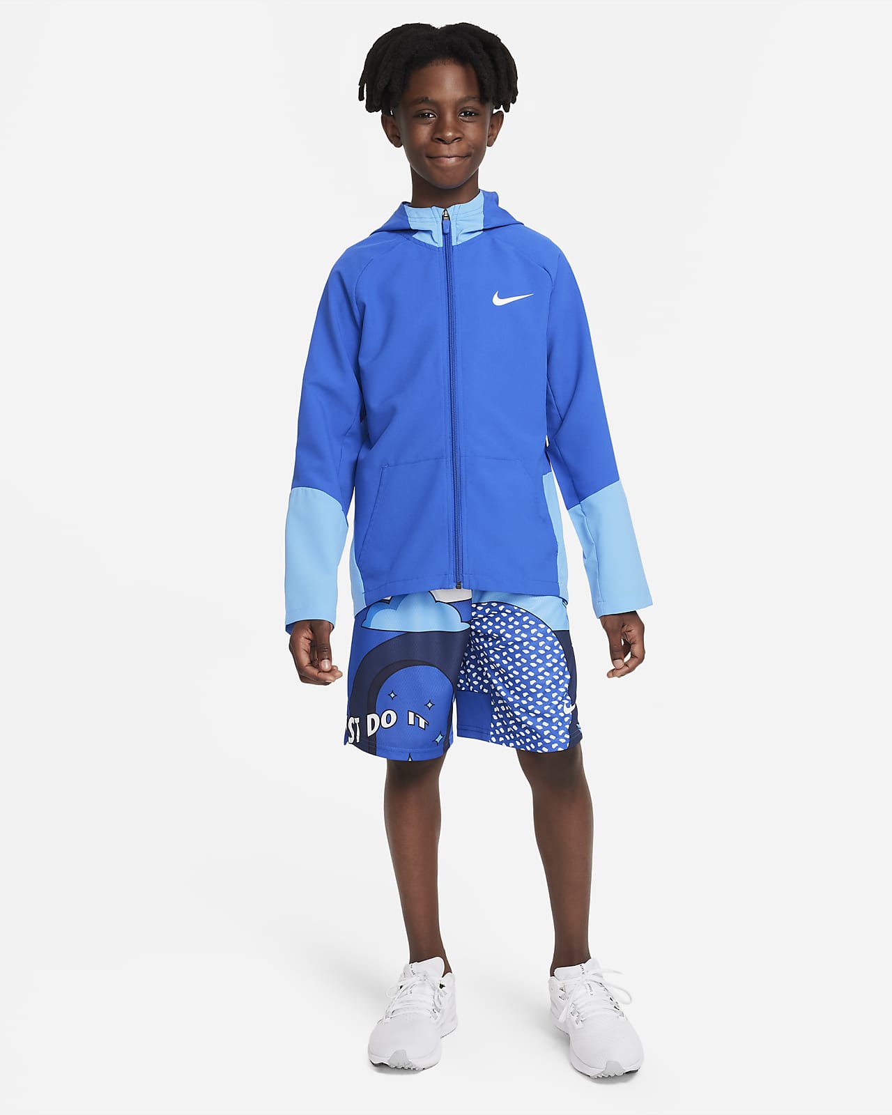 Nike Dri-FIT Older Kids' (Boys') Woven Training Jacket. Nike SA